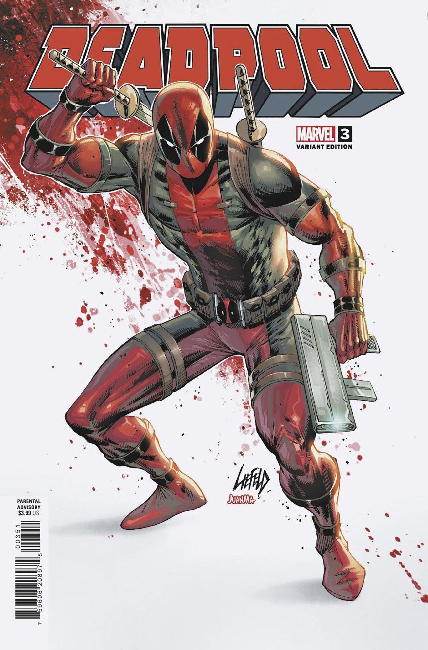 DEADPOOL #3 ROB LIEFELD VARIANT (6/12/2024) - LIGHTNING COMIX