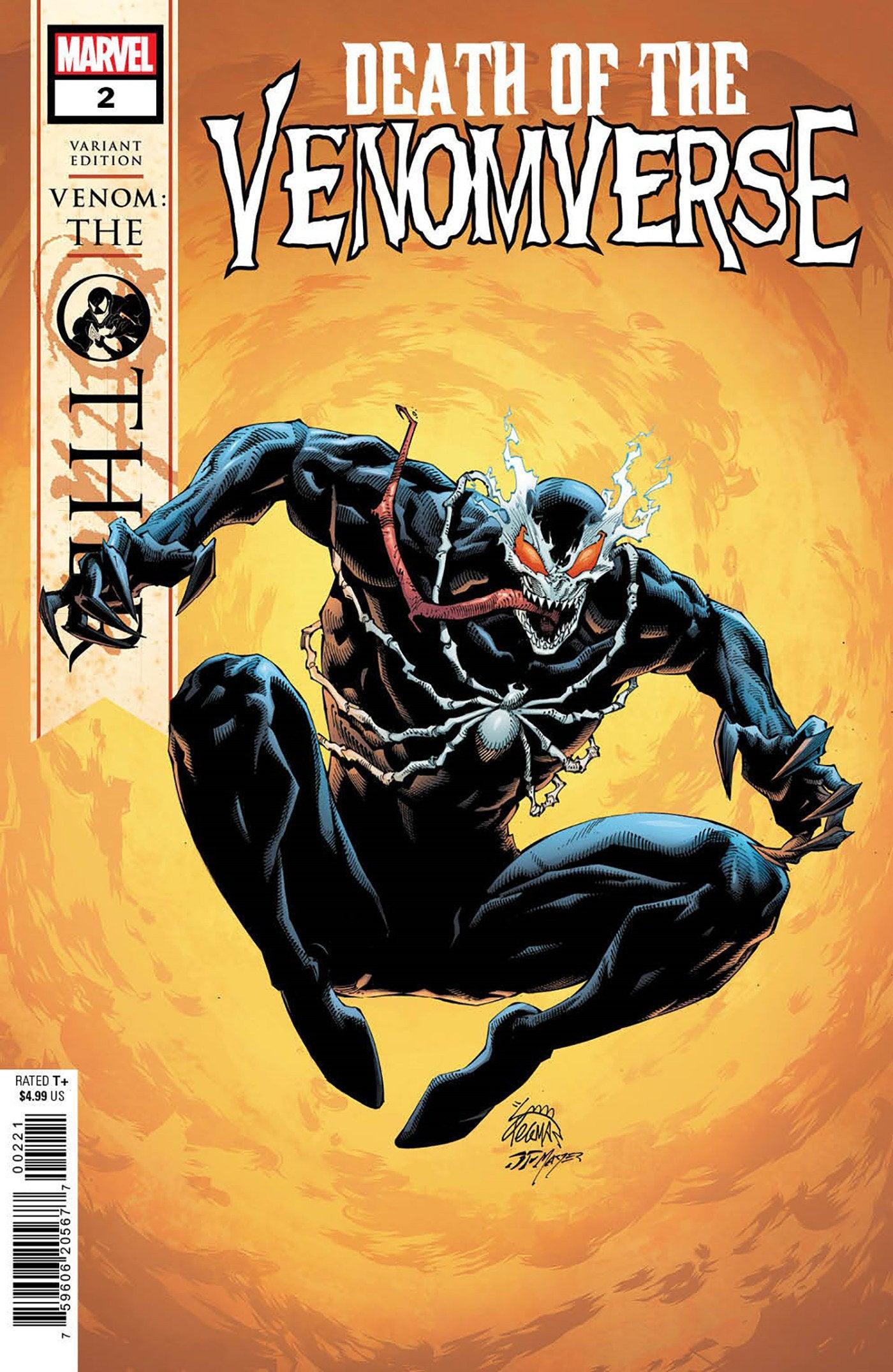 DEATH OF THE VENOMVERSE 2 RYAN STEGMAN VENOM THE OTHER VARIANT Release Date 8/16/2023 - LIGHTNING COMIX