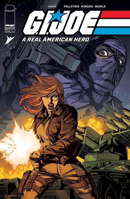 GI JOE A REAL AMERICAN HERO #307 CVR C INC 1:10 BRAD WALKER & FRANCESCO SEGALA VAR (6/19/2024) - LIGHTNING COMIX