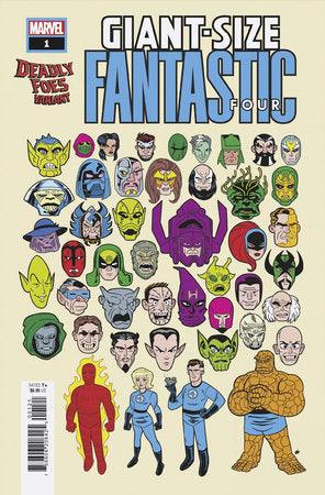 GIANT-SIZE FANTASTIC FOUR 1 DAVE BARDIN DEADLY FOES VARIANT (2/28/2024) - LIGHTNING COMIX