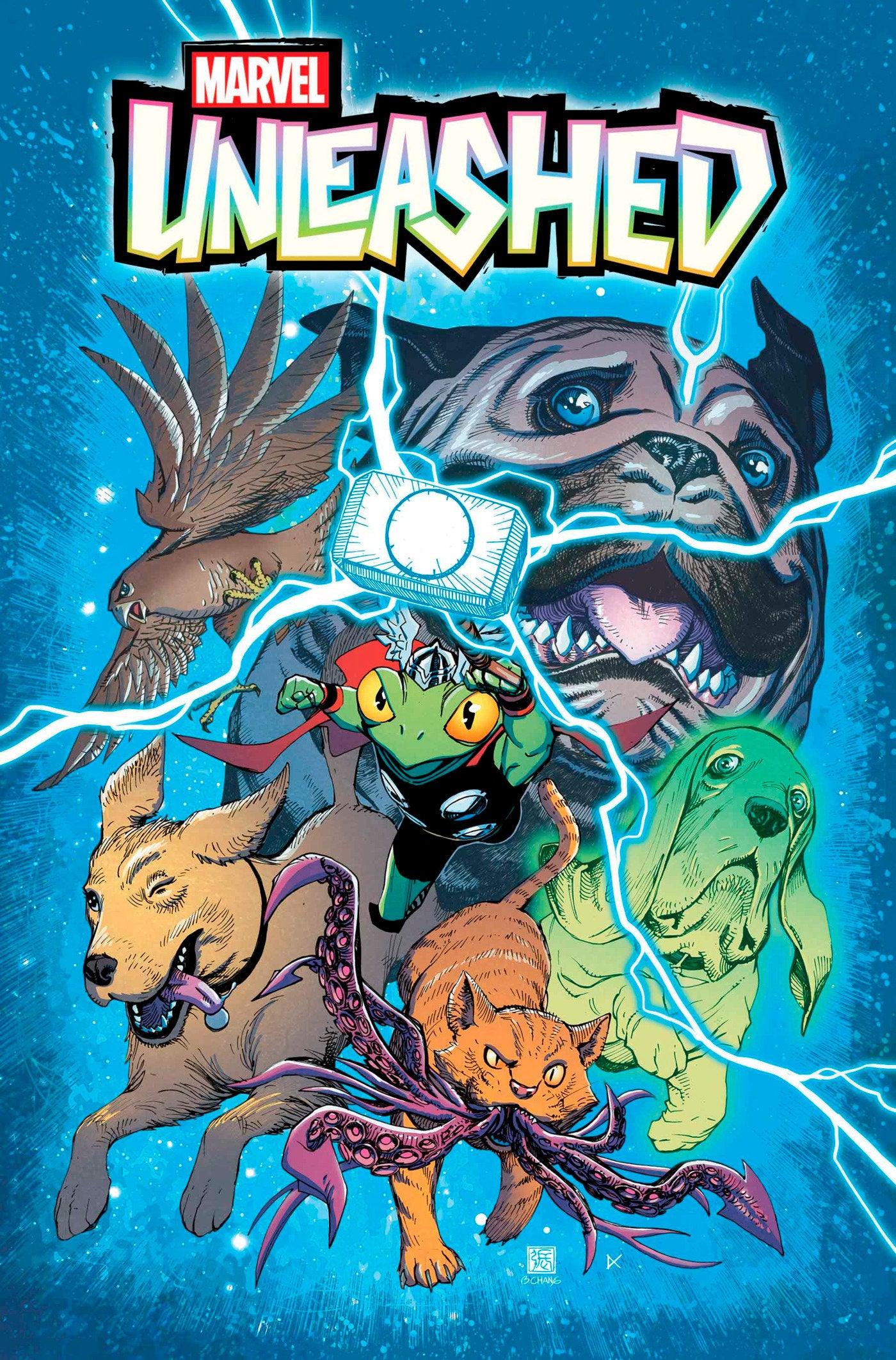 MARVEL UNLEASHED 1 BERNARD CHANG VARIANT (8/23/23) - LIGHTNING COMIX