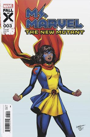 MS. MARVEL: THE NEW MUTANT 3 EMA LUPACCHINO HOMAGE VARIANT (10/25/2023) - LIGHTNING COMIX