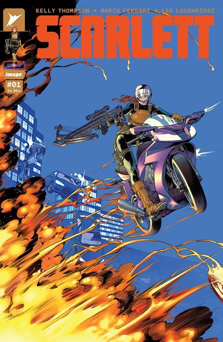 SCARLETT #1 (OF 5) CVR C INC 1:10 GLEB MELNIKOV CONNECTING VAR (6/5/2024) - LIGHTNING COMIX