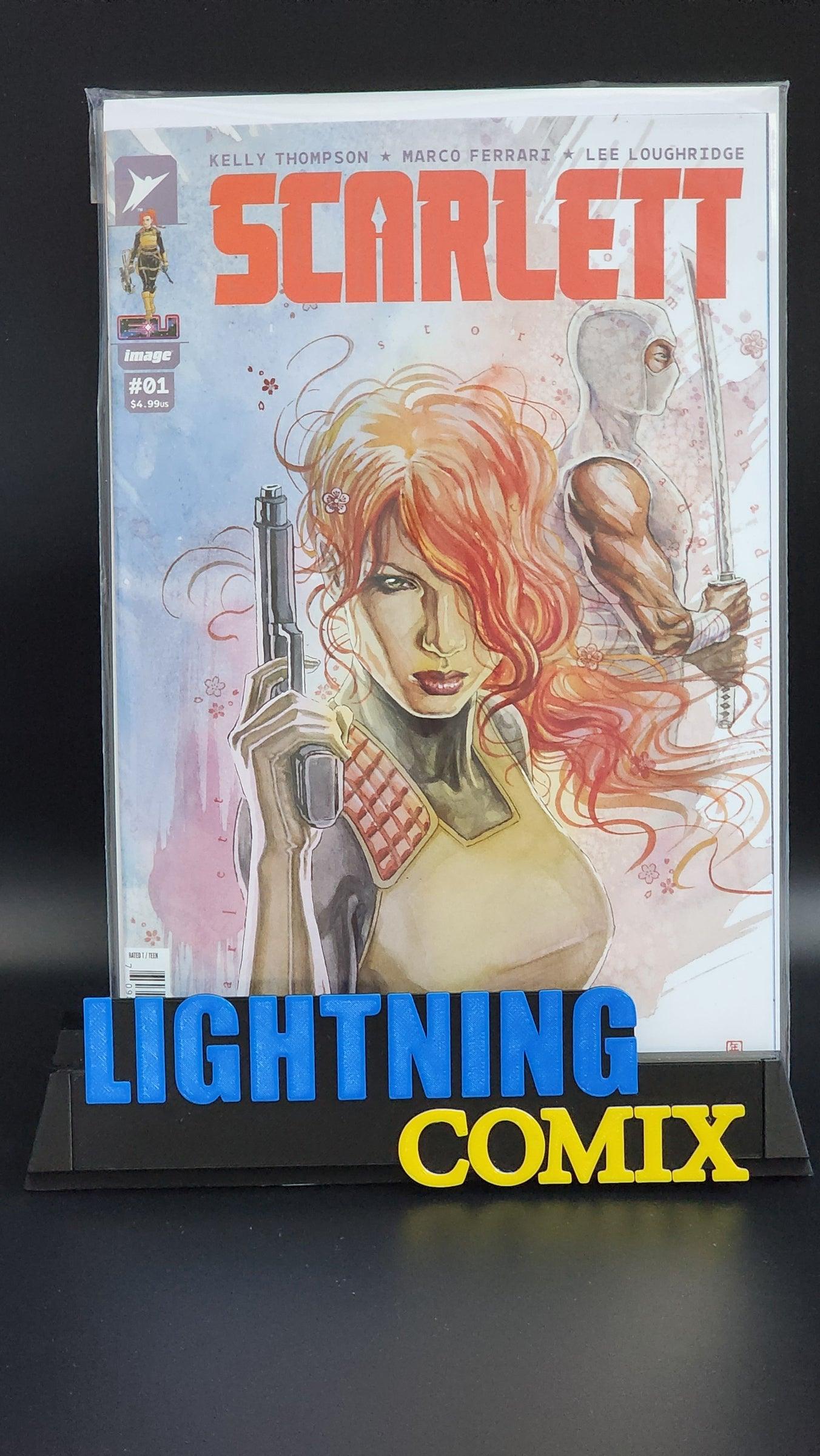 SCARLETT #1 (OF 5) CVR G INC 1:250 DAVID MACK VAR (6/5/2024) - LIGHTNING COMIX