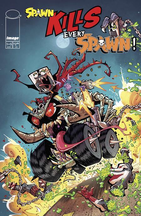 SPAWN KILLS EVERY SPAWN #1 (OF 5) CVR A ROB SKETCHCRAFT DUENAS (7/24/2024) - LIGHTNING COMIX