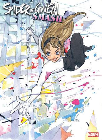 SPIDER-GWEN: SMASH 1 PEACH MOMOKO FOIL VARIANT (12/13/2023) - LIGHTNING COMIX