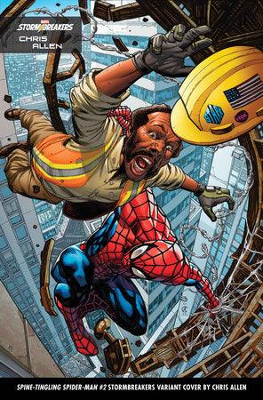 SPINE-TINGLING SPIDER-MAN 2 CHRIS ALLEN STORMBREAKERS VARIANT (11/15/2023) - LIGHTNING COMIX