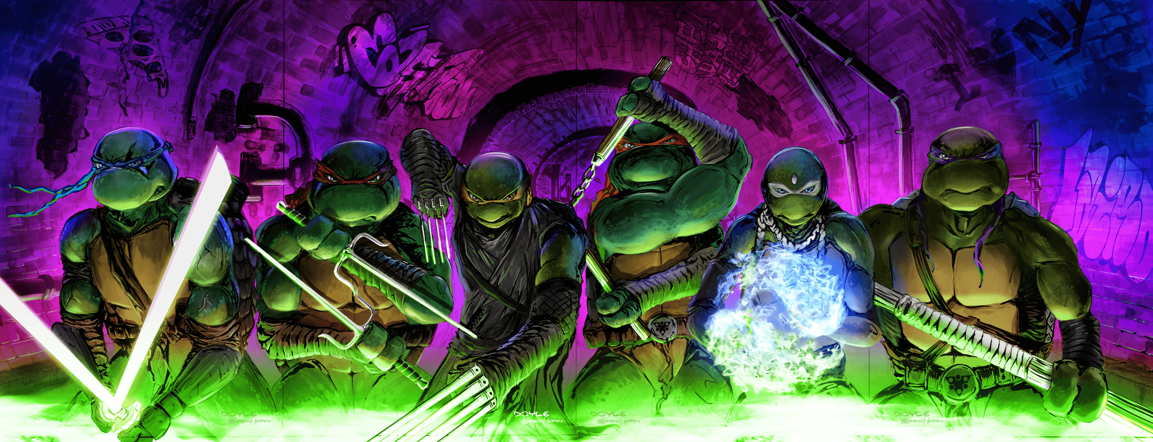 Teenage Mutant Ninja Turtles #147-150 - Lightning Comix Exclusive - Virgin Bundle - LIGHTNING COMIX