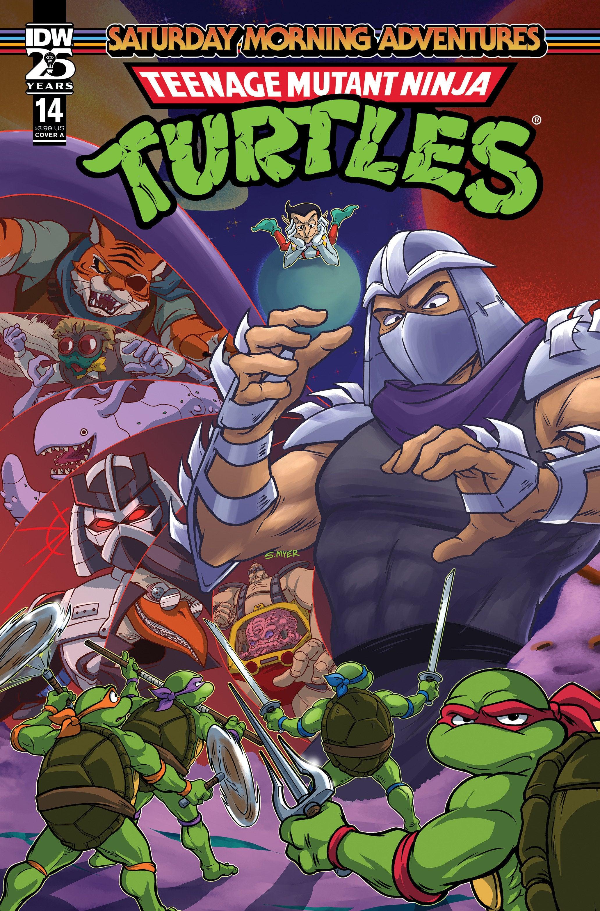 Teenage Mutant Ninja Turtles: Saturday Morning Adventures #14 Cover A (Myer) (6/26/2024) - LIGHTNING COMIX