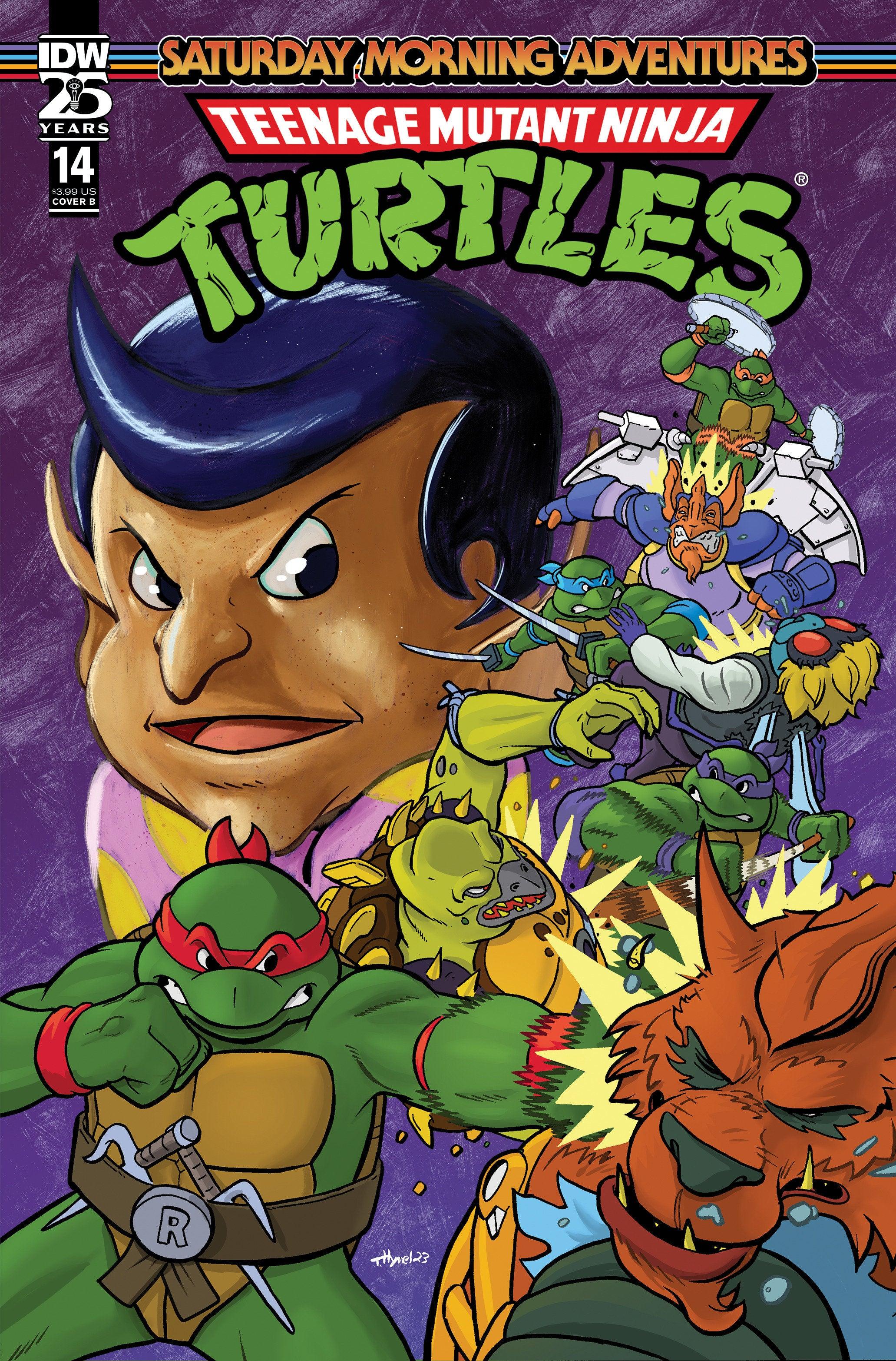 Teenage Mutant Ninja Turtles: Saturday Morning Adventures #14 Variant B (Hymel) (6/26/2024) - LIGHTNING COMIX