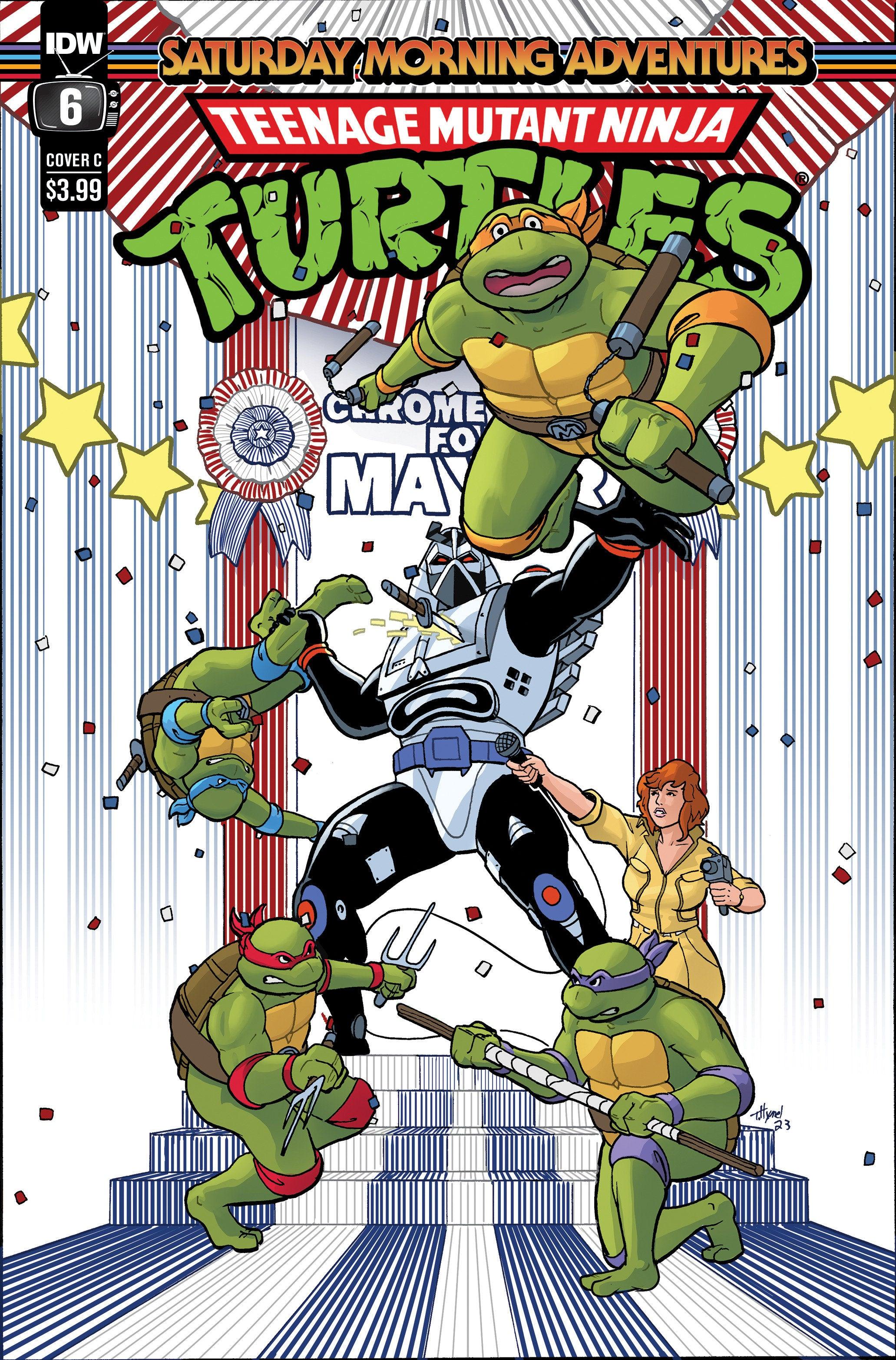 Teenage Mutant Ninja Turtles: Saturday Morning Adventures #6 Variant C (Hymel) (10/25/2023) - LIGHTNING COMIX
