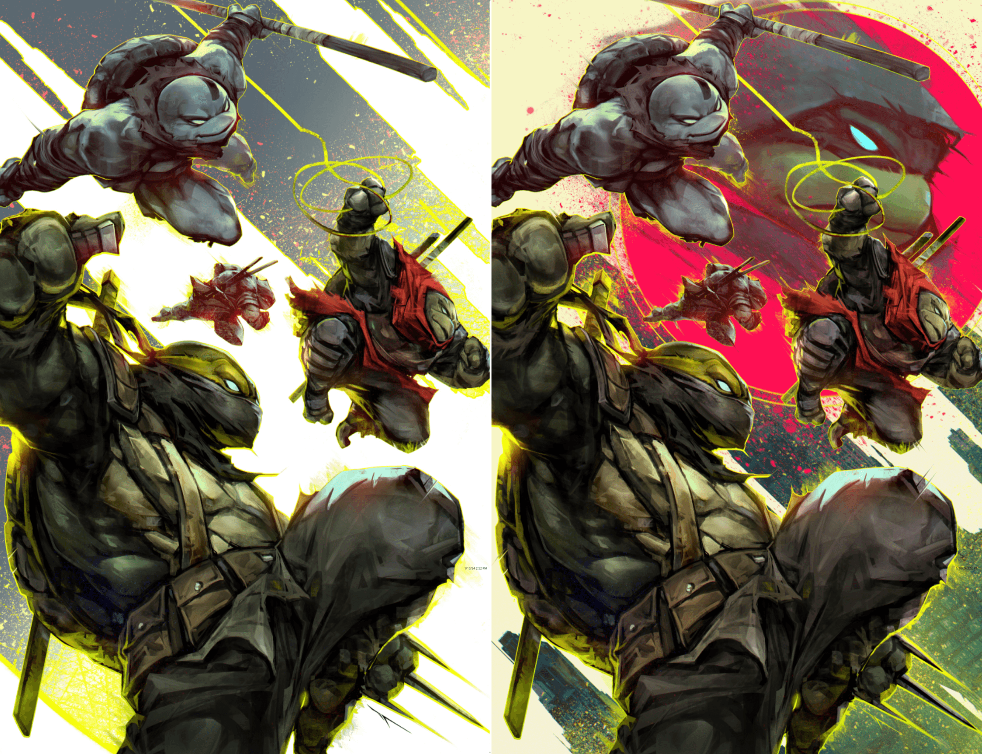 Teenage Mutant Ninja Turtles: The Last Ronin II--Re-Evolution #2 - Ivan Tao Exclusive - Virgin Set - LIGHTNING COMIX