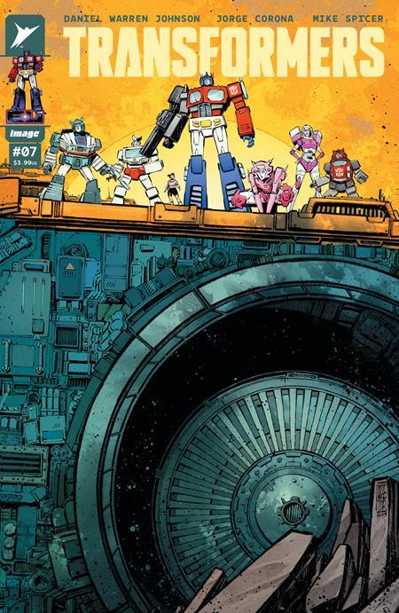TRANSFORMERS #7 CVR B JORGE CORONA VAR (4/10/2024) - LIGHTNING COMIX