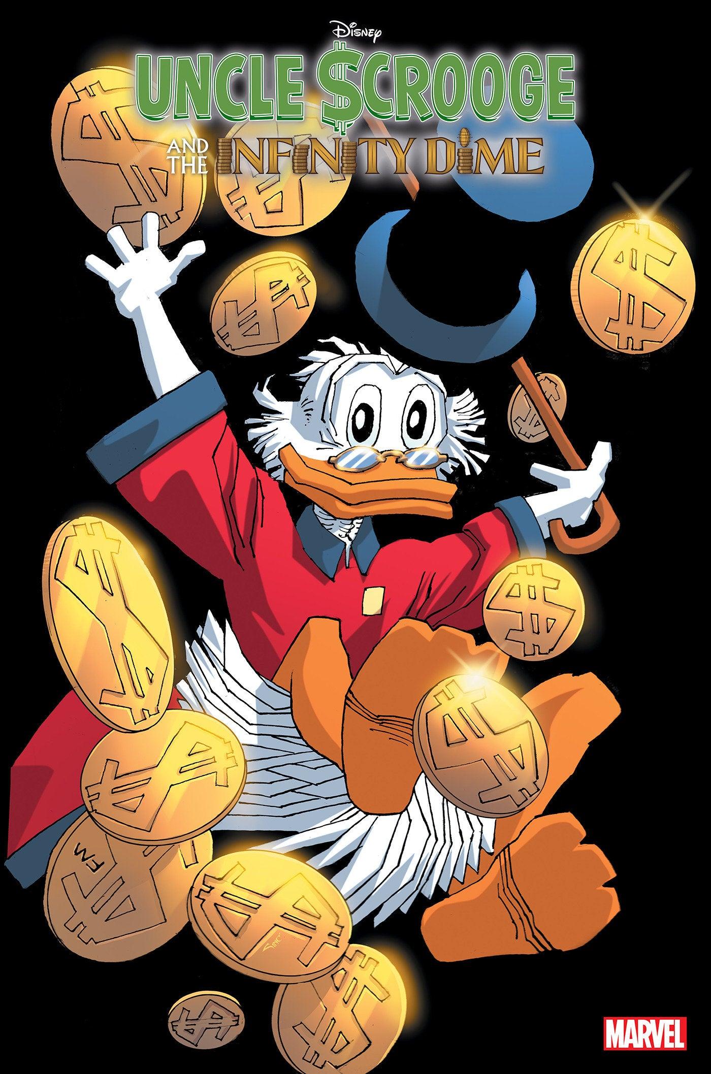 UNCLE SCROOGE AND THE INFINITY DIME #1 FRANK MILLER VARIANT (6/19/2024) - LIGHTNING COMIX