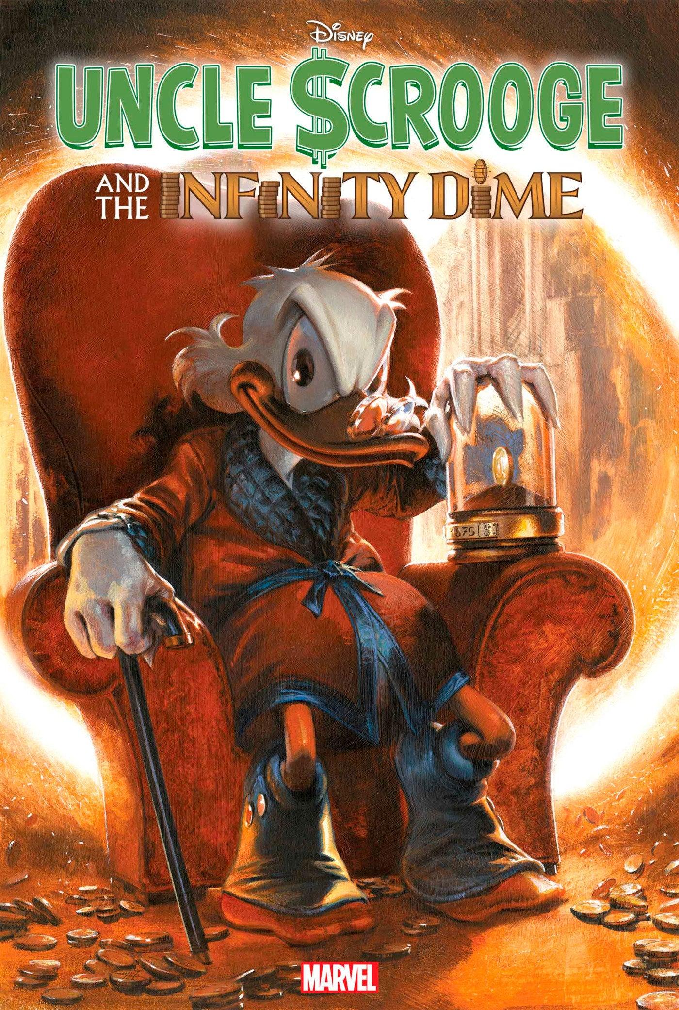 UNCLE SCROOGE AND THE INFINITY DIME #1 GABRIELE DELL'OTTO VARIANT (1:10) (6/19/2024) - LIGHTNING COMIX