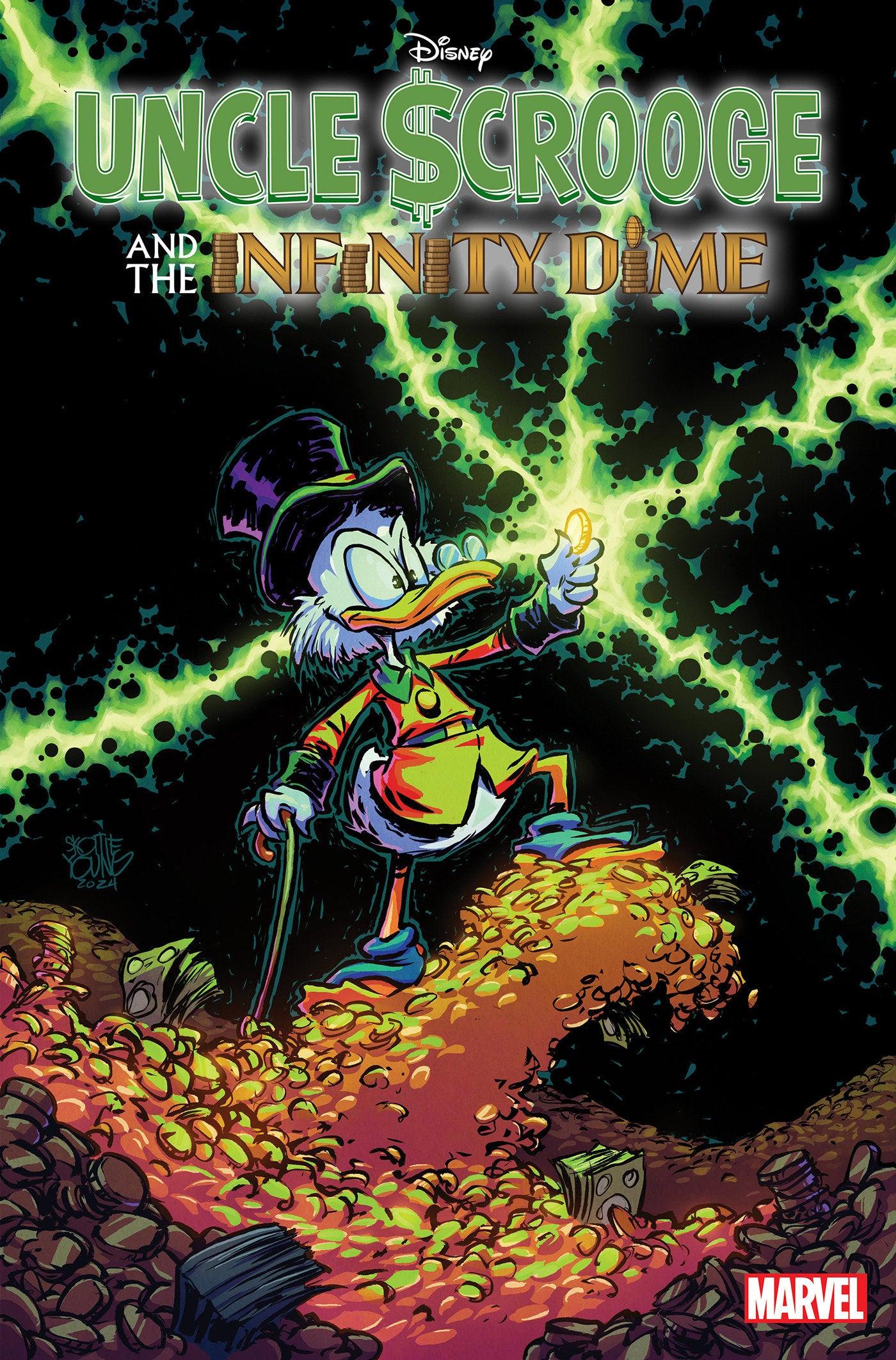 UNCLE SCROOGE AND THE INFINITY DIME #1 SKOTTIE YOUNG VARIANT (6/19/2024) - LIGHTNING COMIX