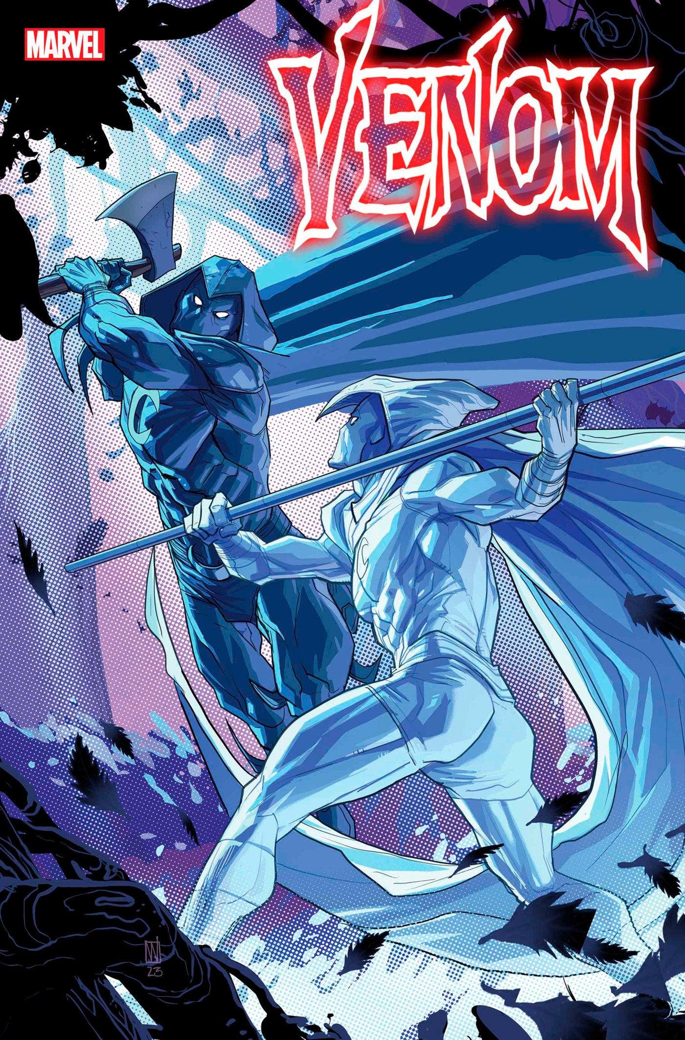 VENOM 27 PETE WOODS KNIGHT'S END VARIANT (11/1/2023) - LIGHTNING COMIX