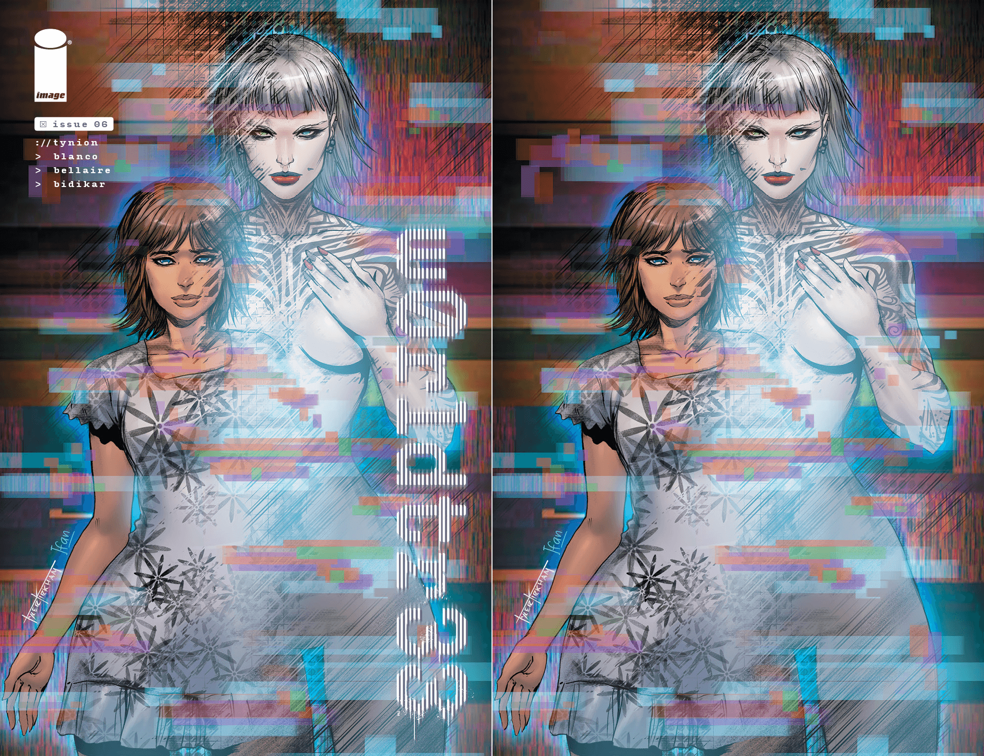 W0RLDTR33 #6 - LIGHTNING COMIX EXCLUSIVE - TYLER KIRKHAM - TRADE AND VIRGIN BUNDLE - LIGHTNING COMIX