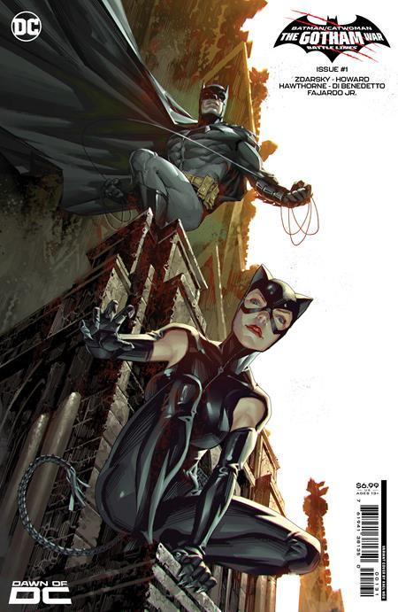 BATMAN CATWOMAN THE GOTHAM WAR BATTLE LINES #1 (ONE SHOT) CVR C KAEL NGU CARD STOCK VAR (8/29/23) - LIGHTNING COMIX