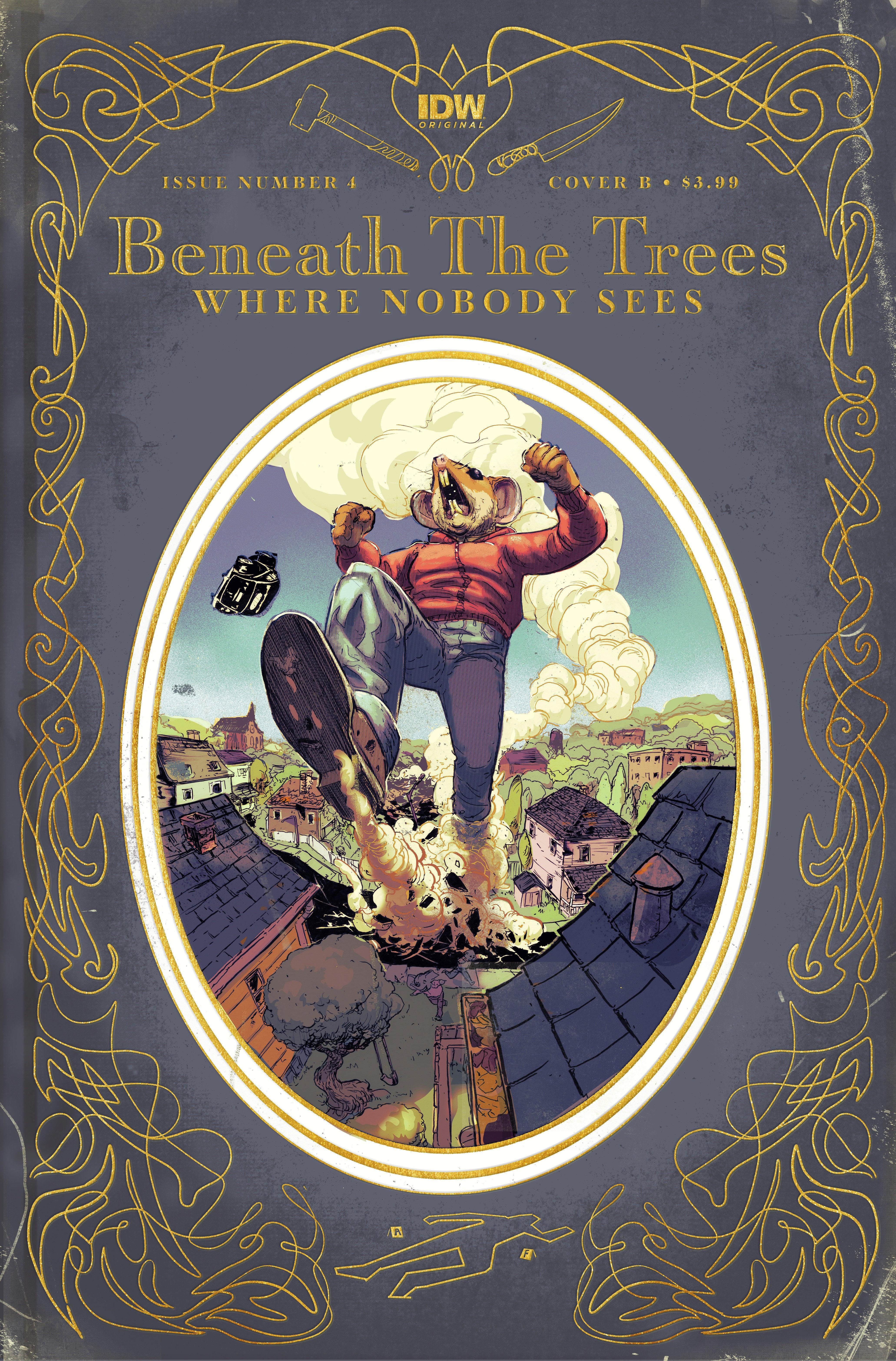 Beneath the Trees Where Nobody Sees #4 Variant B (Rossmo Storybook Variant) (3/20/2024) - LIGHTNING COMIX