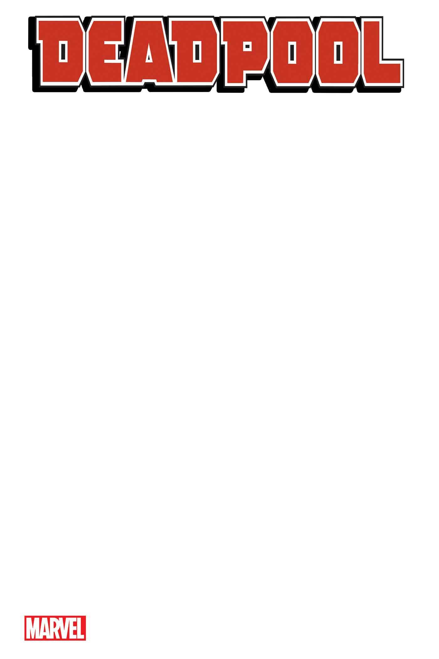 DEADPOOL #1 BLANK COVER VARIANT (4/3/2024) - LIGHTNING COMIX