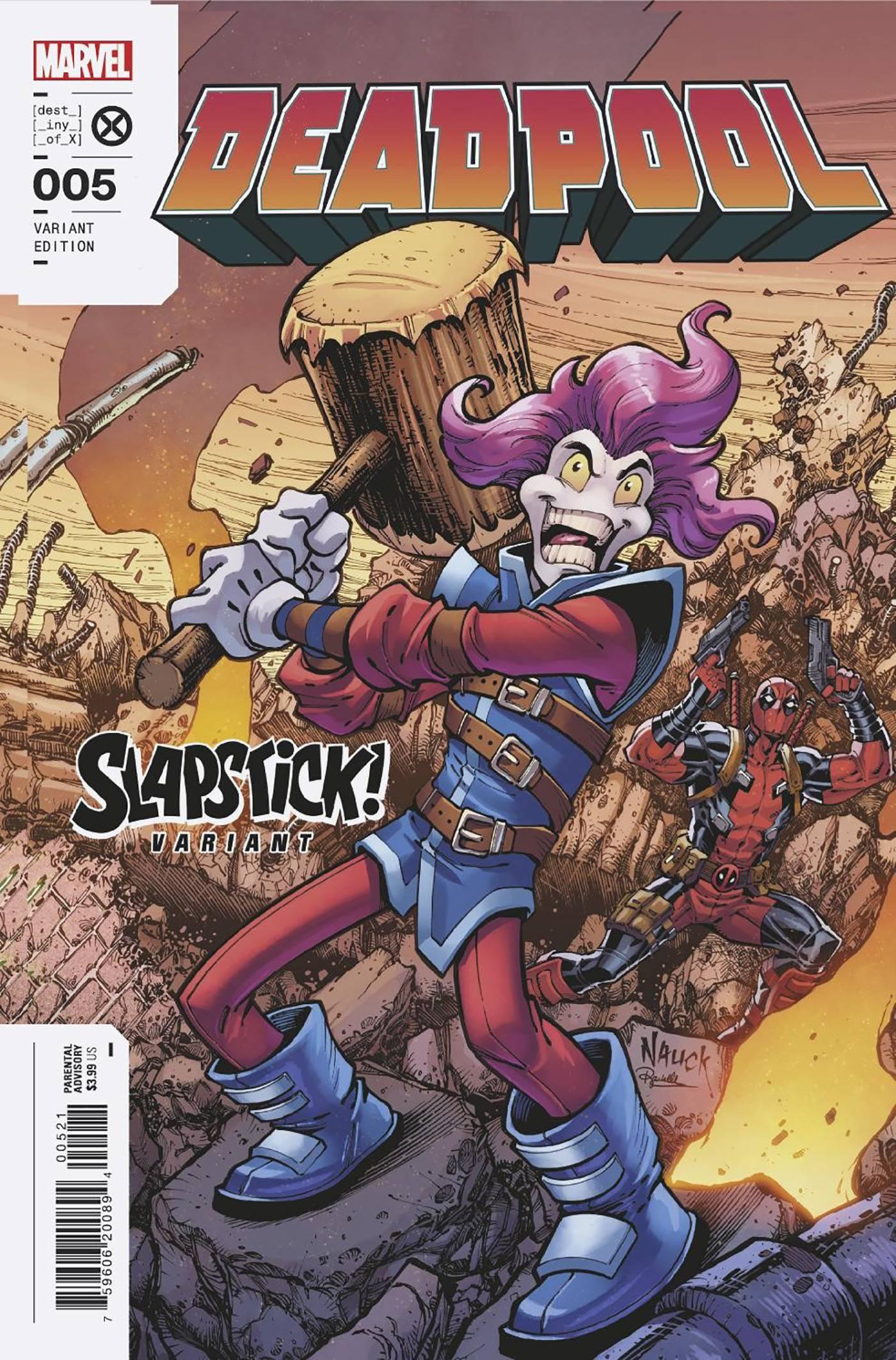 DEADPOOL #5 NAUCK SLAPSTICK VAR - LIGHTNING COMIX