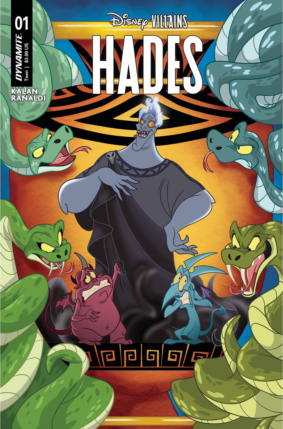 DISNEY VILLAINS HADES #1 CVR C FORSTNER - LIGHTNING COMIX