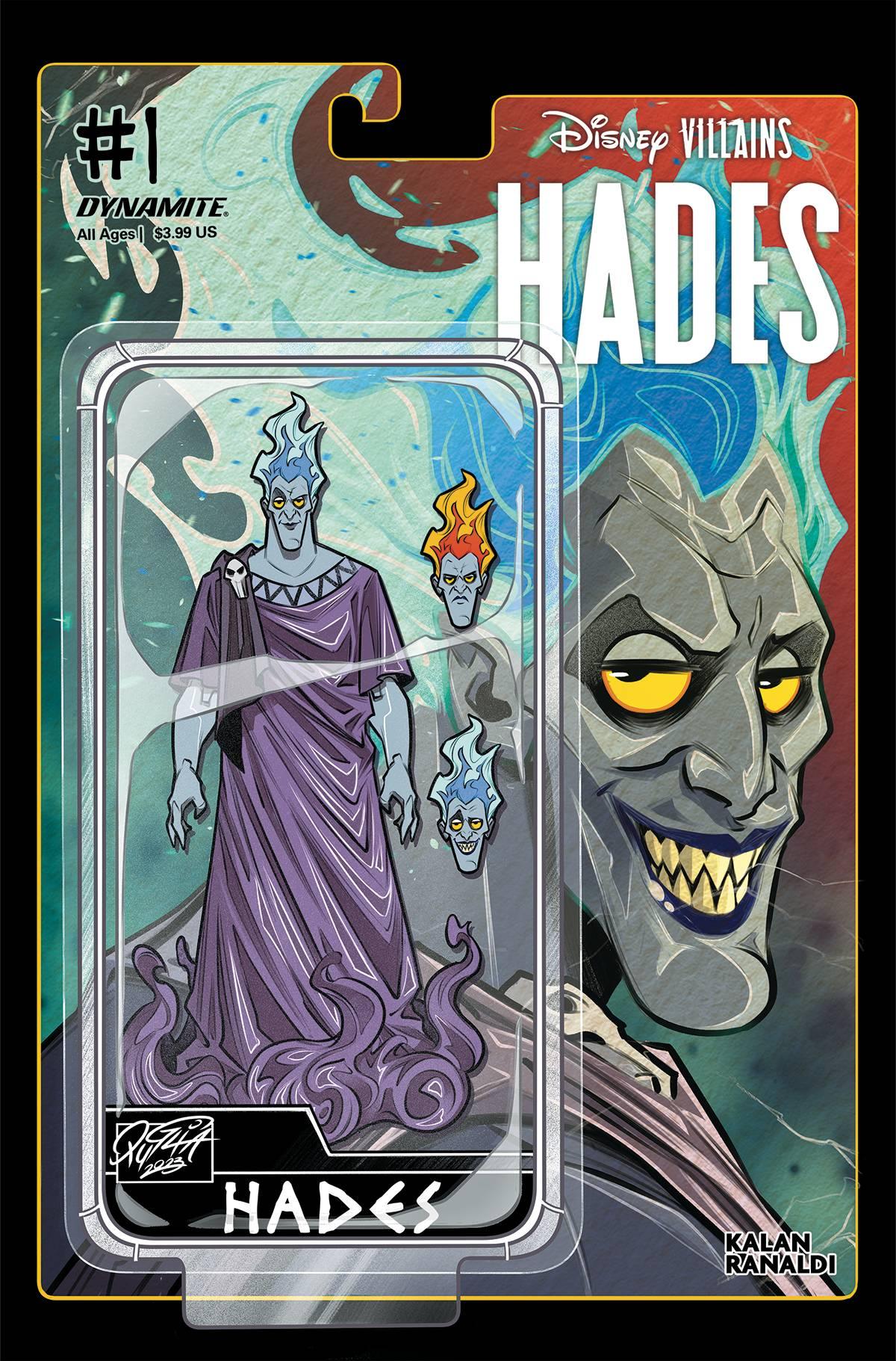 DISNEY VILLAINS HADES #1 CVR E ACTION FIGURE - LIGHTNING COMIX