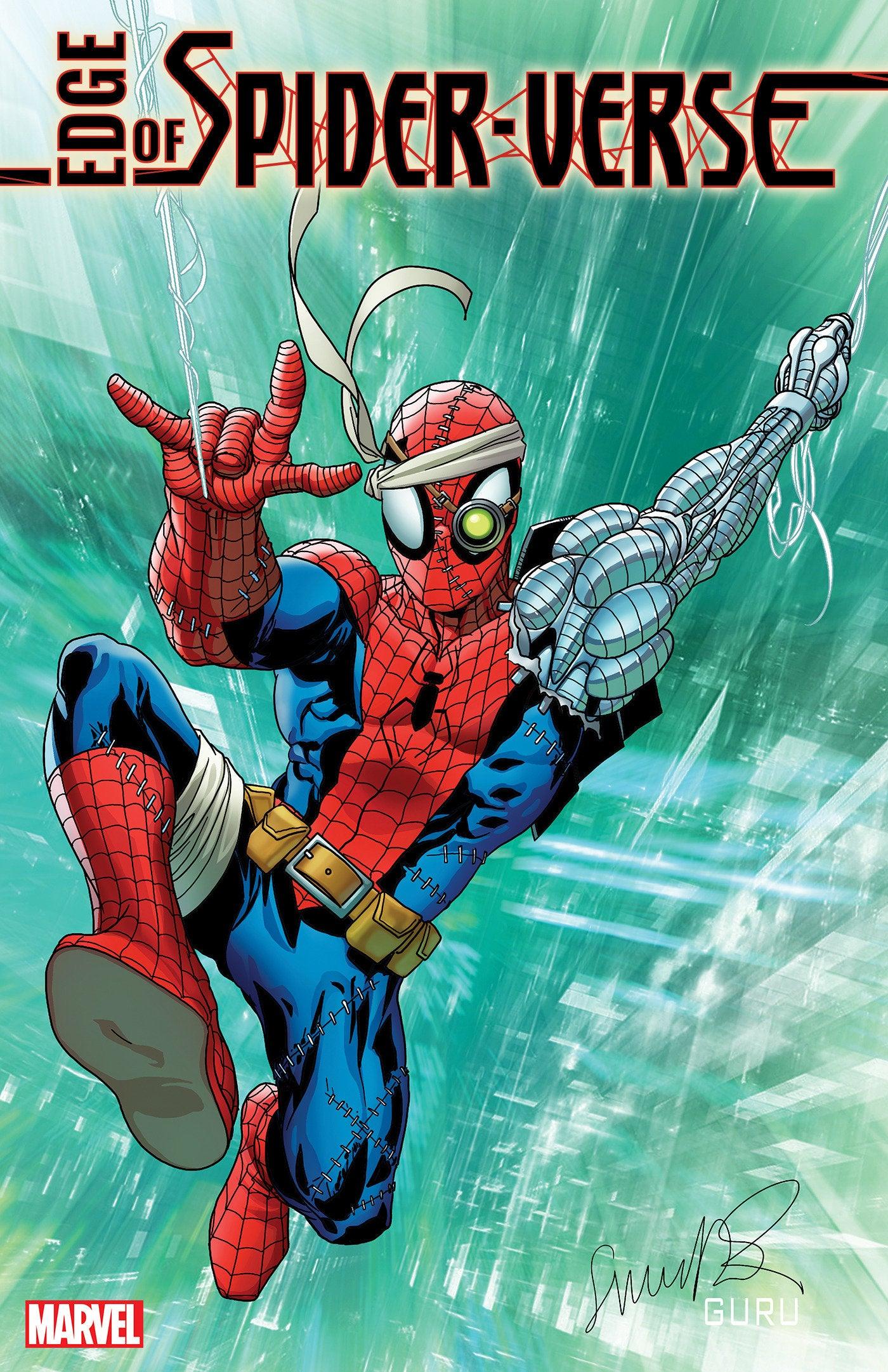 EDGE OF SPIDER-VERSE #2 SALVADOR LARROCA CYBORG SPIDER-MAN VARIANT (3/27/2024) - LIGHTNING COMIX