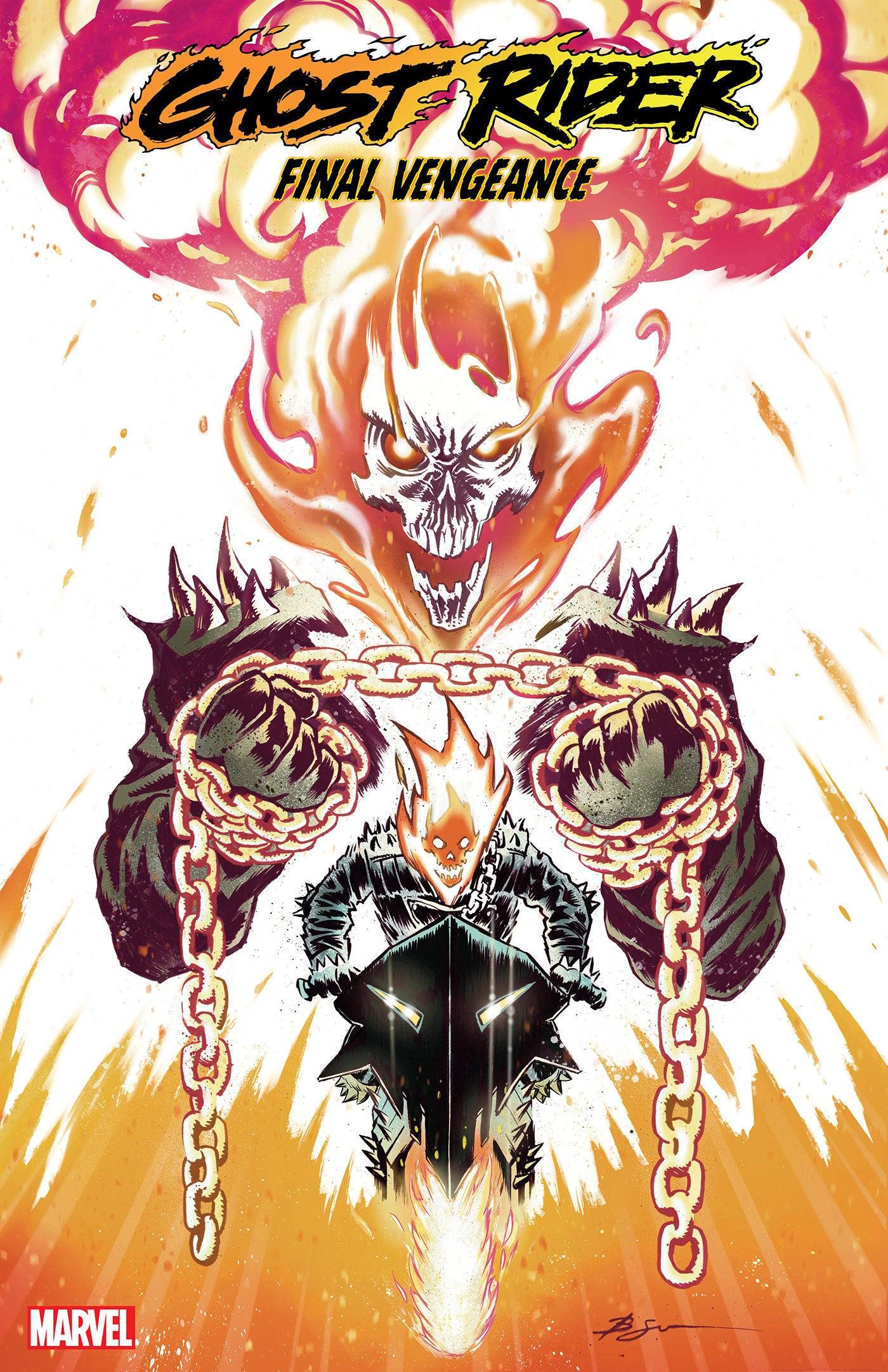 GHOST RIDER: FINAL VENGEANCE 1 BEN SU FOIL VARIANT (3/13/2024) - LIGHTNING COMIX