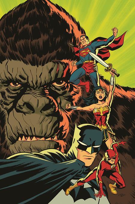 JUSTICE LEAGUE VS GODZILLA VS KONG #5 (OF 7) CVR C MICHAEL CHO CARD STOCK VAR (2/20/2024) - LIGHTNING COMIX