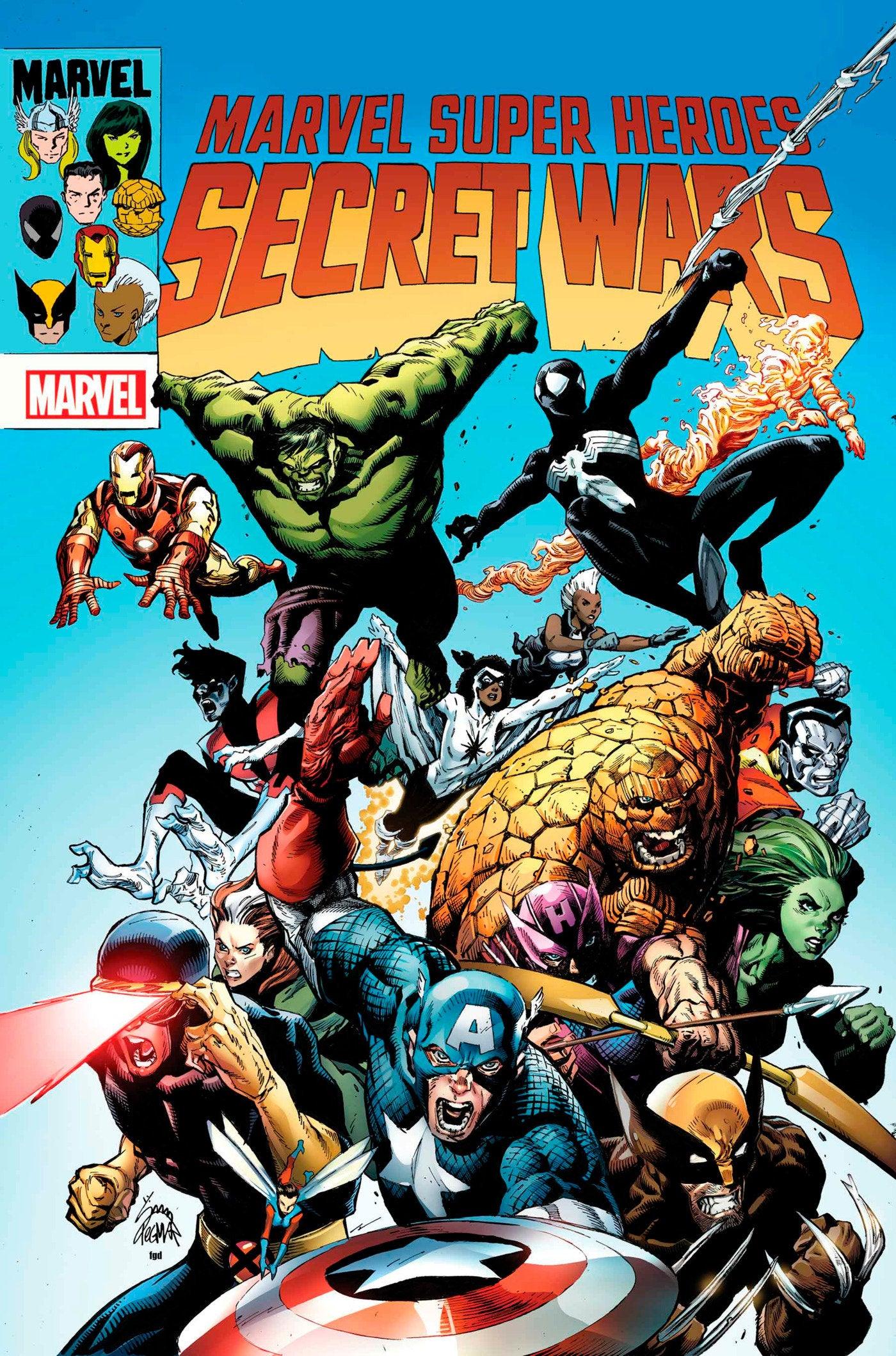 MARVEL SUPER HEROES SECRET WARS: BATTLEWORLD 1 RYAN STEGMAN VARIANT (11/22/2023) - LIGHTNING COMIX