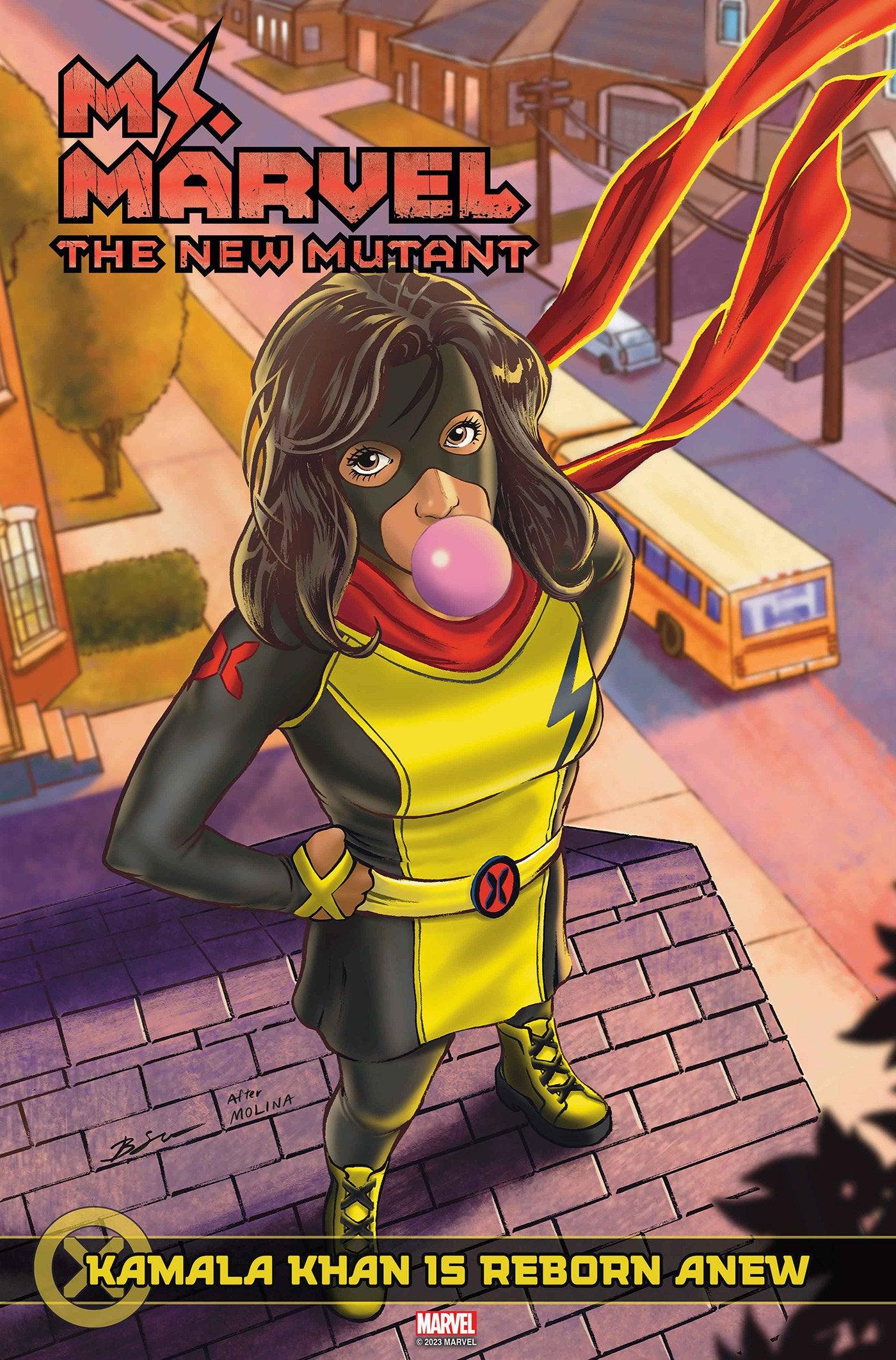 MS. MARVEL: THE NEW MUTANT 4 BENJAMIN SU HOMAGE VARIANT (11/29/2023) - LIGHTNING COMIX