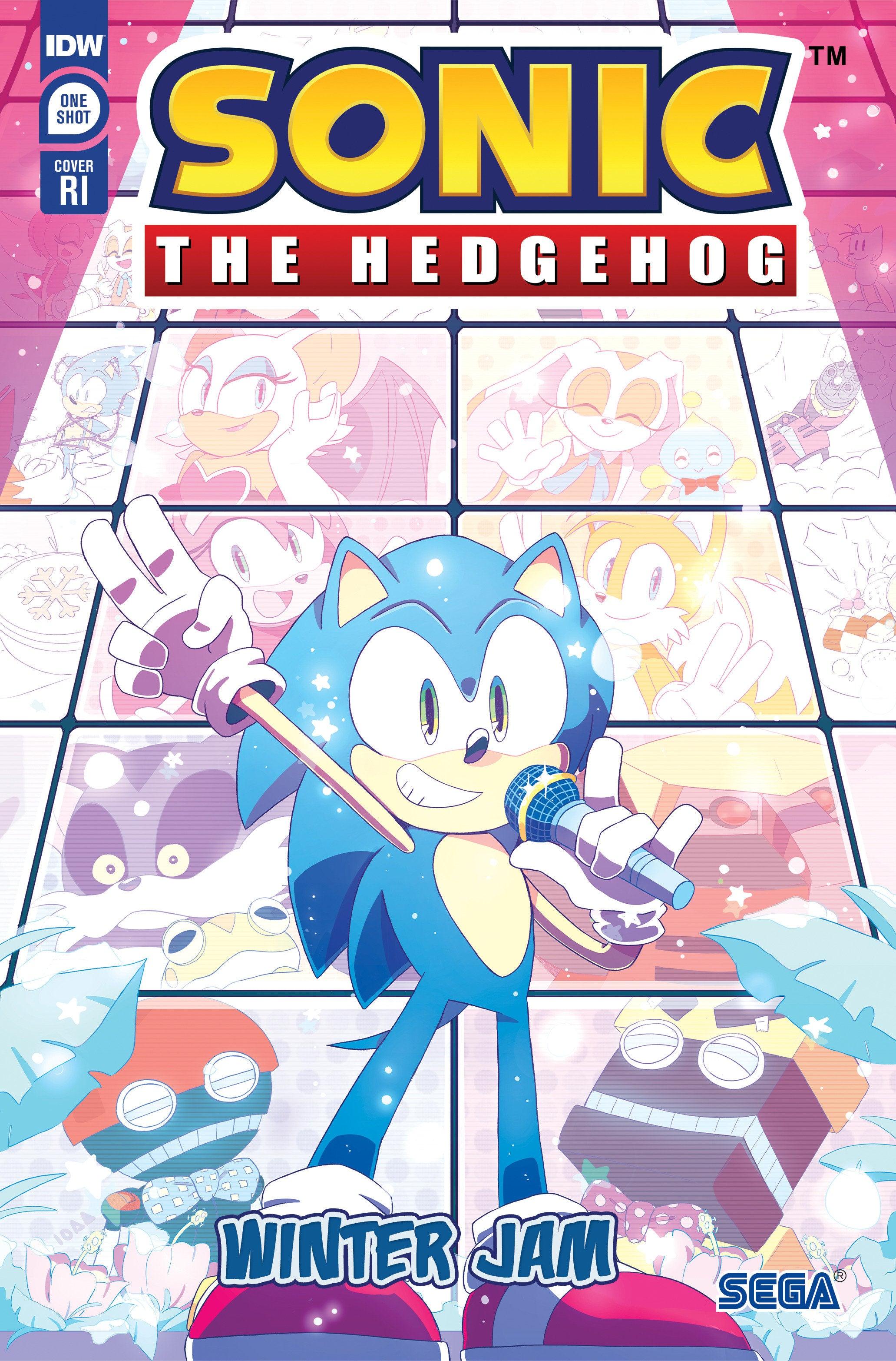 Sonic the Hedgehog: Winter Jam Variant RI (10) (Ata) (12/13/2023) - LIGHTNING COMIX