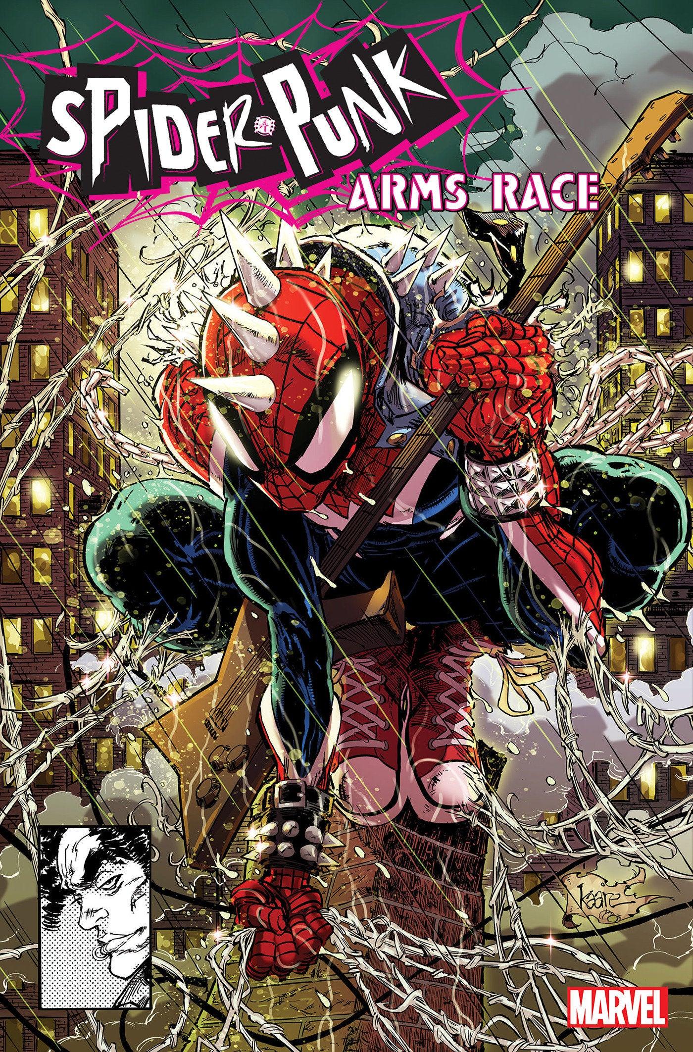 SPIDER-PUNK: ARMS RACE 1 KAARE ANDREWS VARIANT (2/28/2024) - LIGHTNING COMIX