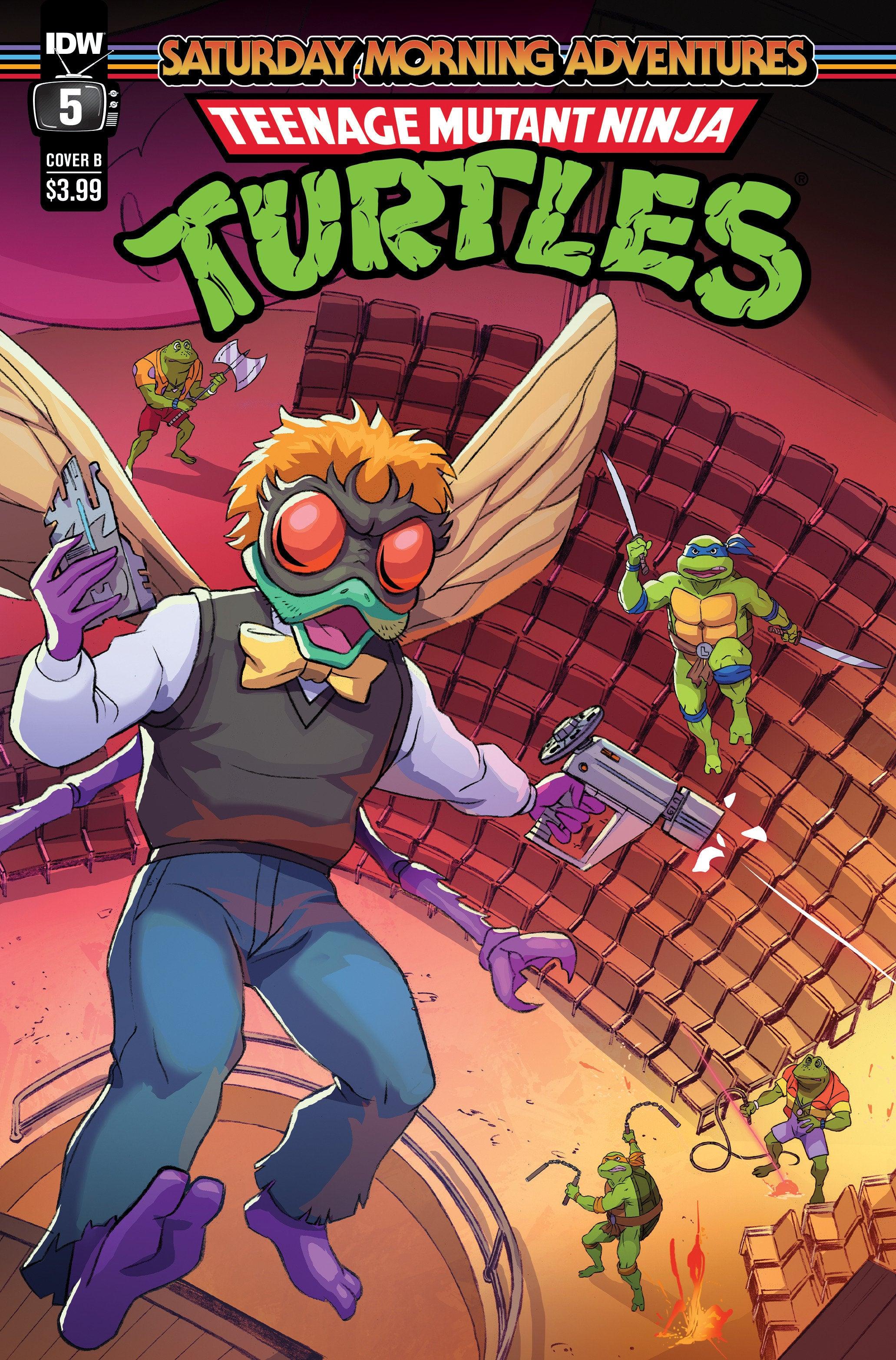 Teenage Mutant Ninja Turtles: Saturday Morning Adventures (2023-) #5 Variant B (Schoening) (9/27/2023) - LIGHTNING COMIX