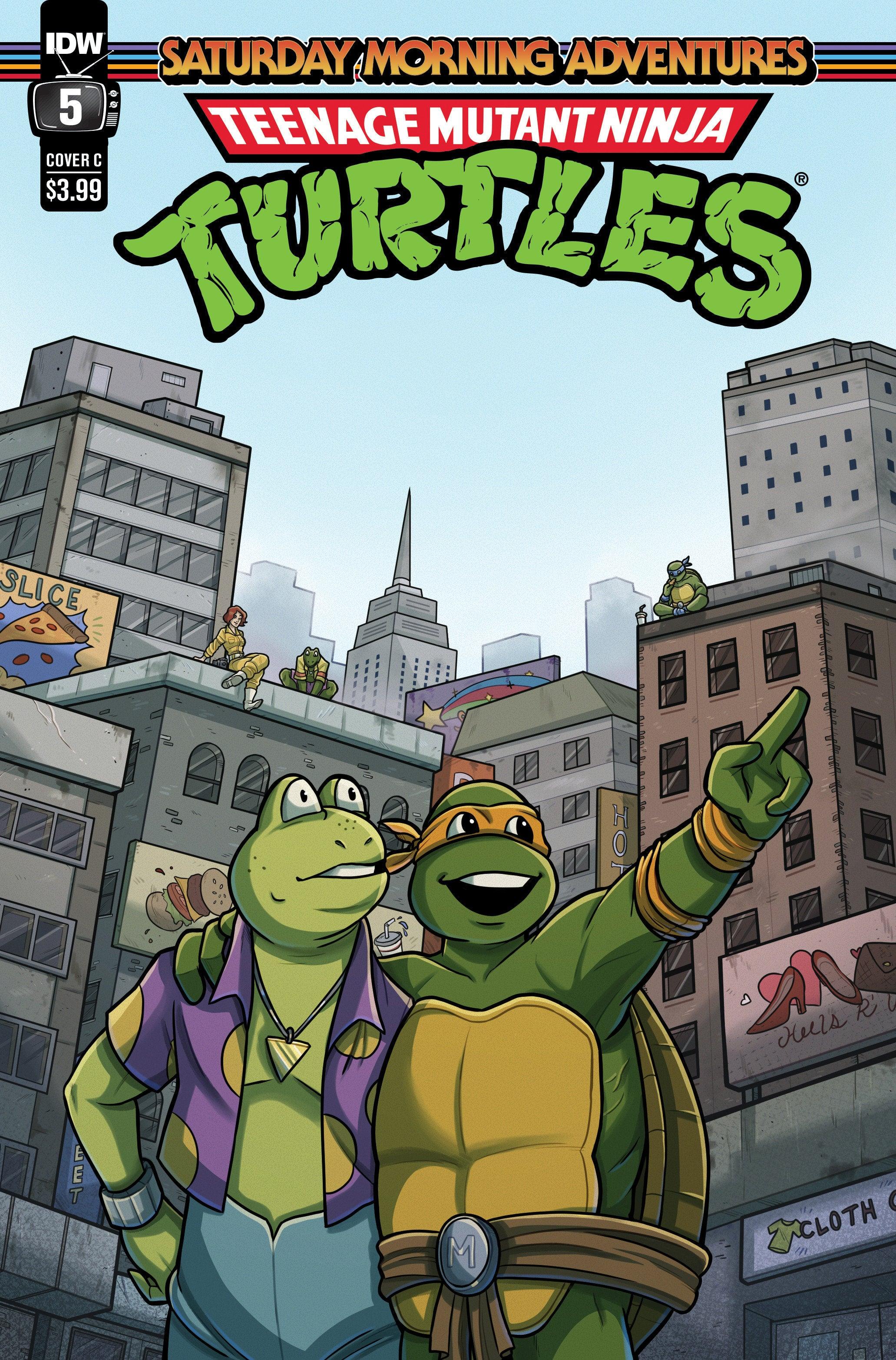 Teenage Mutant Ninja Turtles: Saturday Morning Adventures (2023-) #5 Variant C (Suntrup) (9/27/2023) - LIGHTNING COMIX