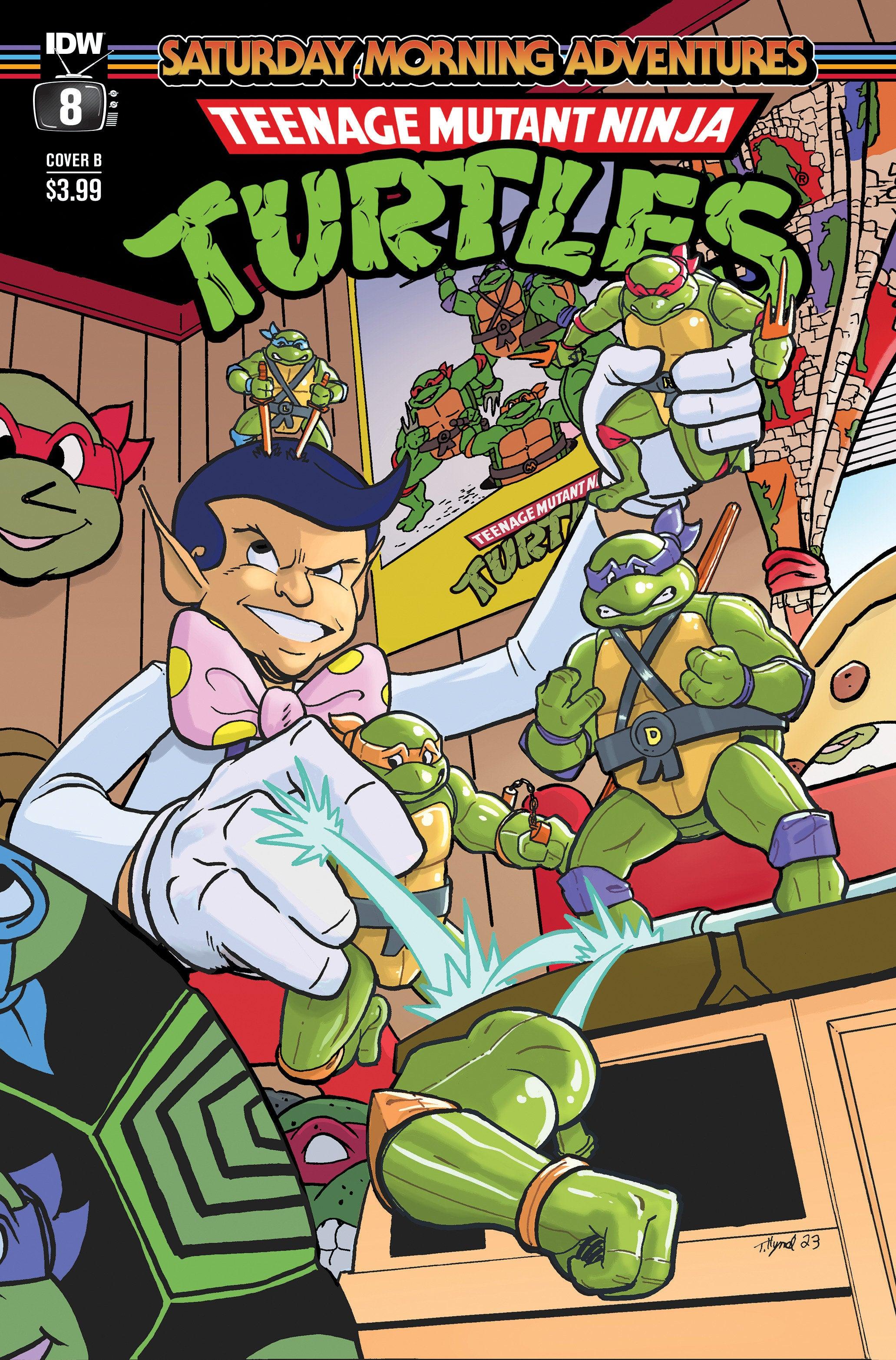 Teenage Mutant Ninja Turtles: Saturday Morning Adventures #8 Variant B (Hymel) (12/27/2023) - LIGHTNING COMIX