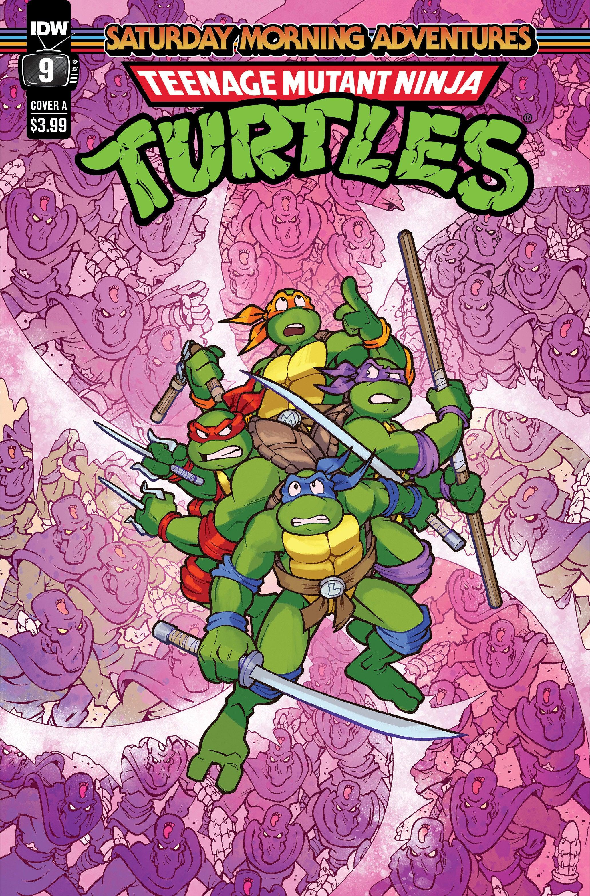 Teenage Mutant Ninja Turtles: Saturday Morning Adventures #9 Cover A (Lawrence) (1/10/2024) - LIGHTNING COMIX