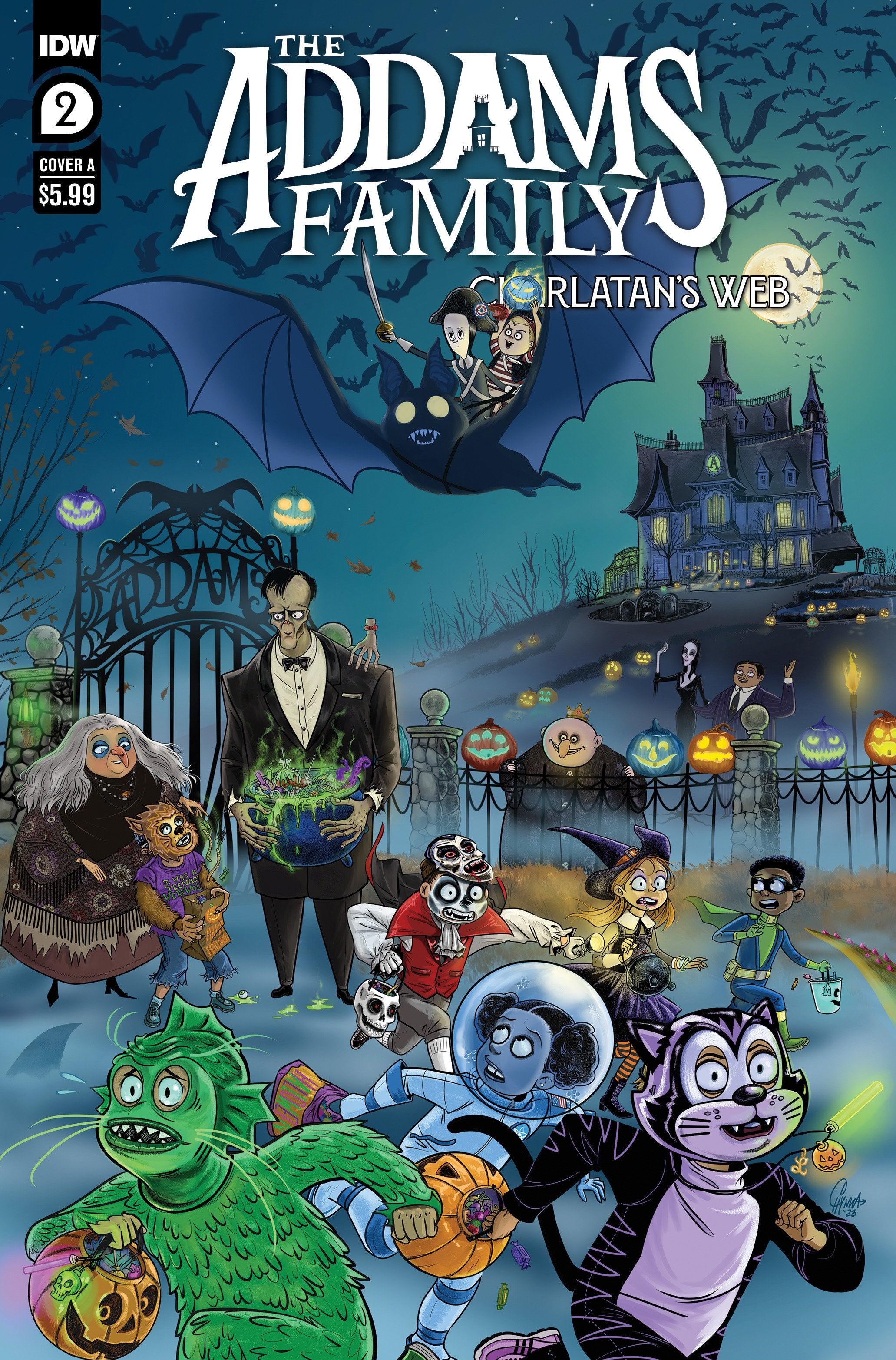 The Addams Family: Charlatan's Web #2 Cover A (Clugston Flores) (2/7/2024) - LIGHTNING COMIX