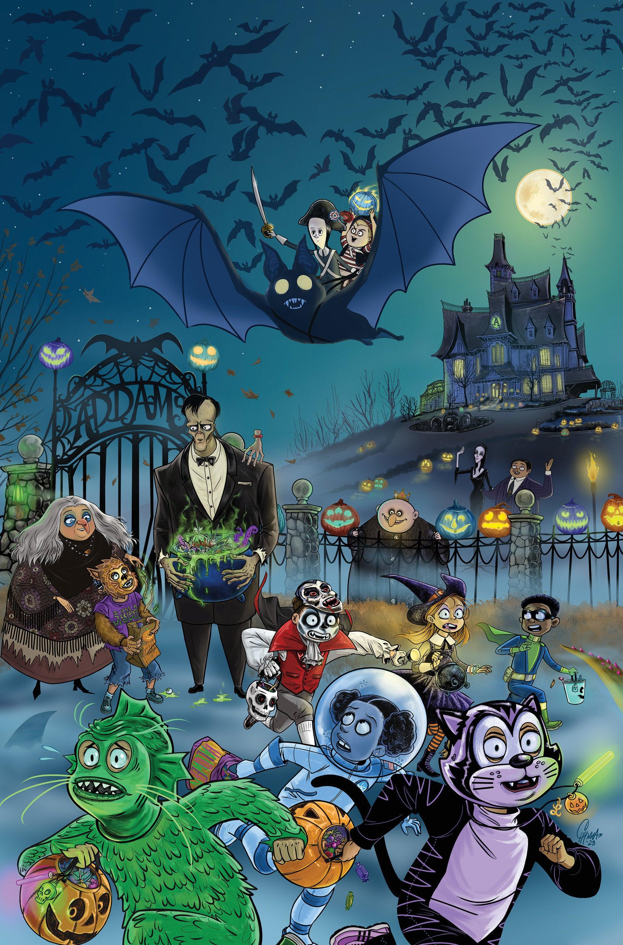 The Addams Family: Charlatan's Web #2 Variant RI (10) (Clugston Flores Full Art) (2/7/2024) - LIGHTNING COMIX