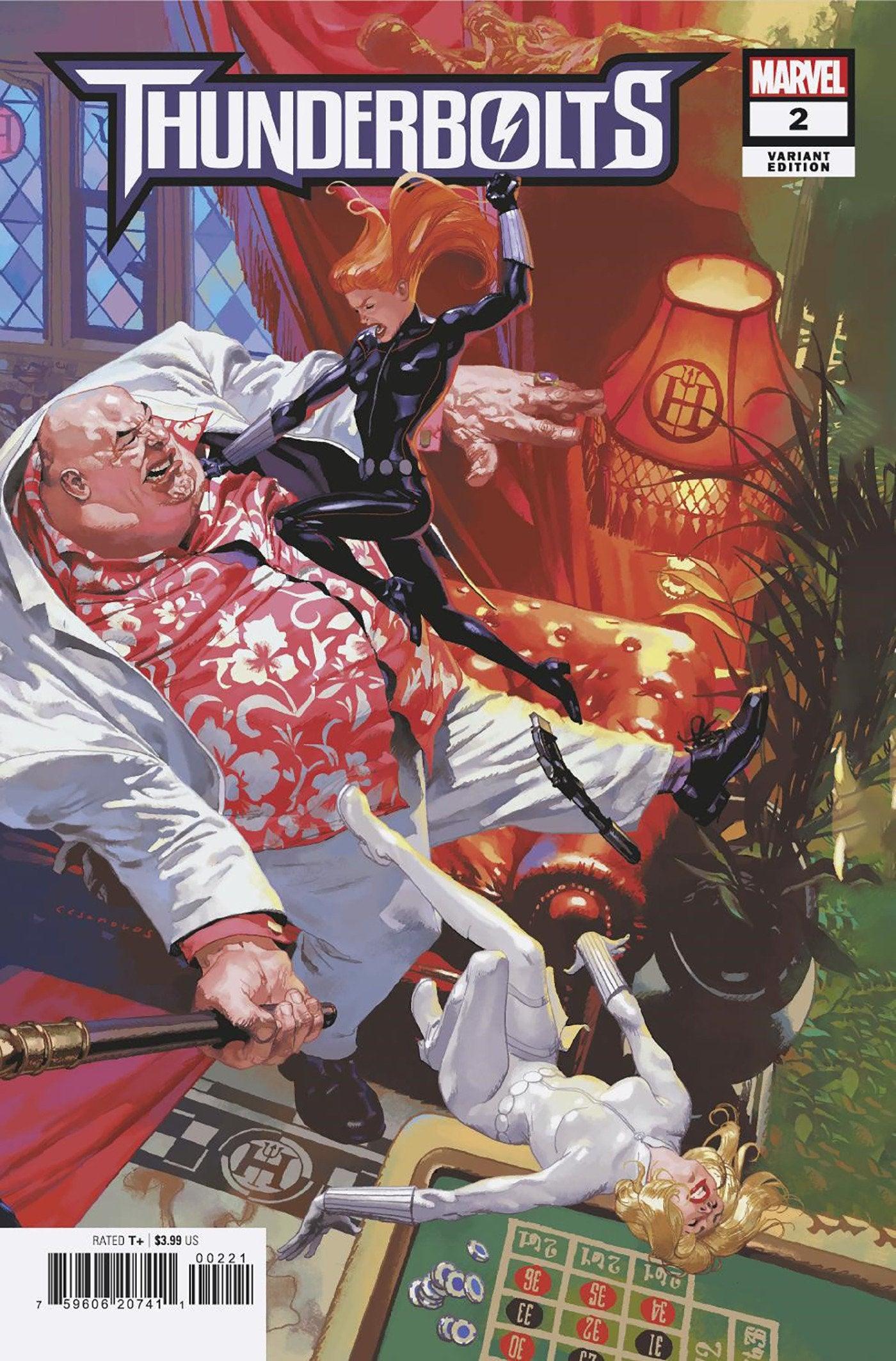 THUNDERBOLTS 2 JOSEMARIA CASANOVAS CONNECTING VARIANT (1/10/2024) - LIGHTNING COMIX