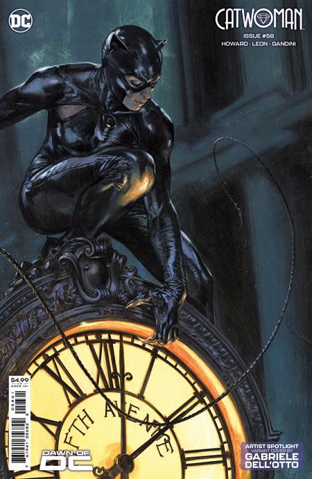 catwoman-58-cvr-d-gabriele-dell-otto-artist-spotlight-card-stock-var-batman-catwoman-the-gotham-war-10172023-lightning-comix