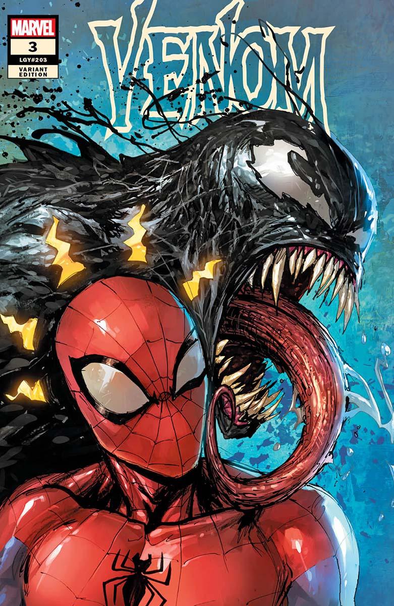 Venom #3 Unknown Comics Tyler Kirkham Exclusive Var (12/01/2021) (12/22/2021)