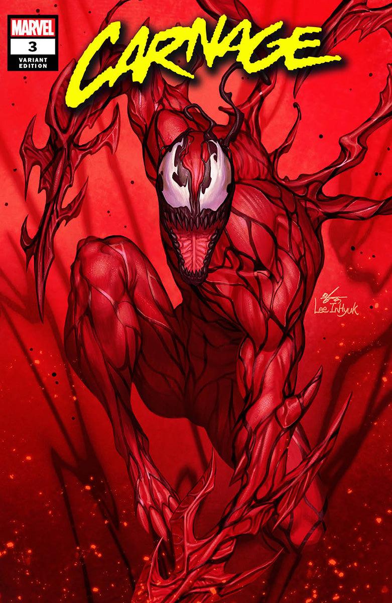 Carnage 3 Unknown Comics Inhyuk Lee Exclusive Var (06/01/2022)