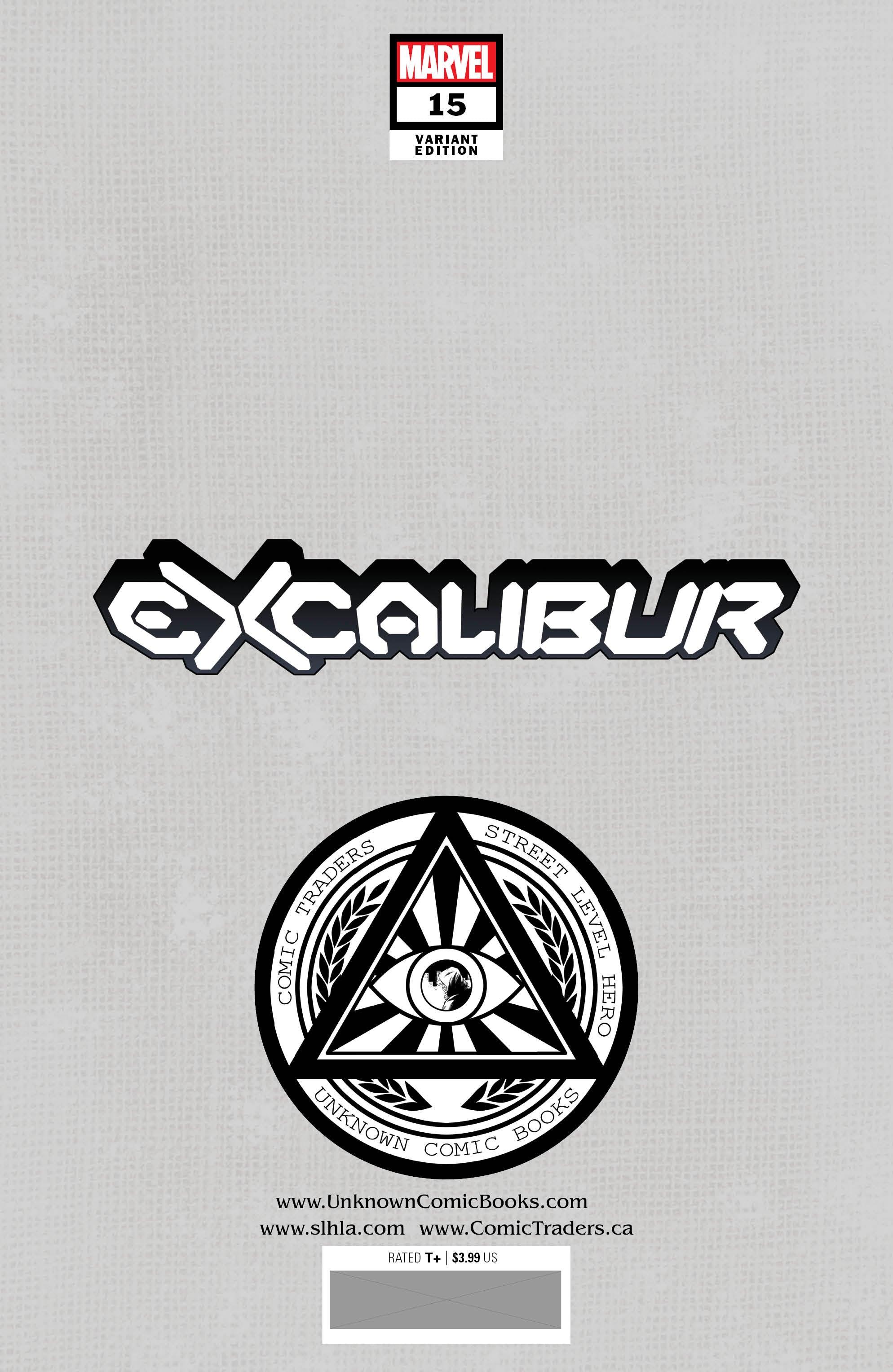 EXCALIBUR #15 UNKNOWN COMICS KAEL NGU EXCLUSIVE VAR XOS (11/25/2020)