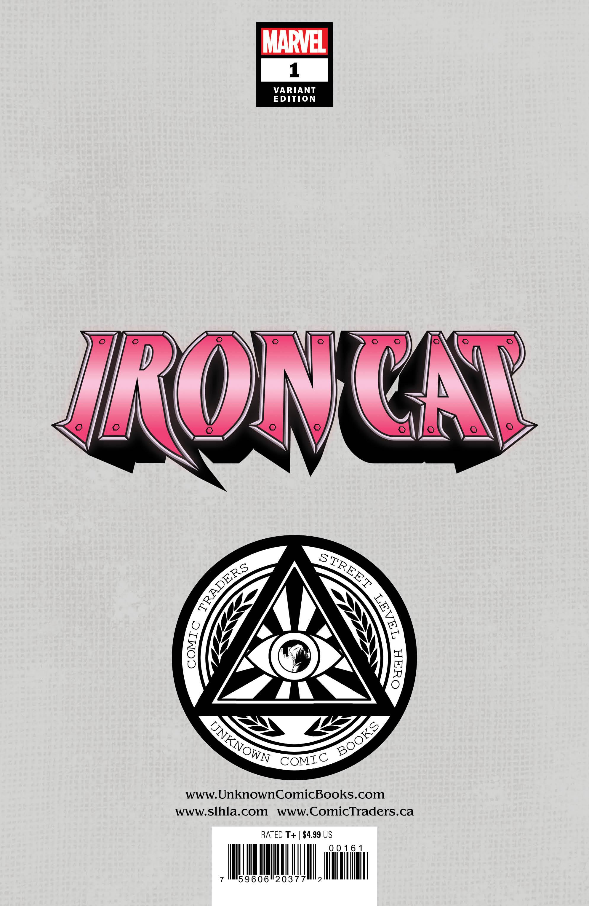 Iron Cat #1 Unknown Comics R1C0 Exclusive Var (06/29/2022)