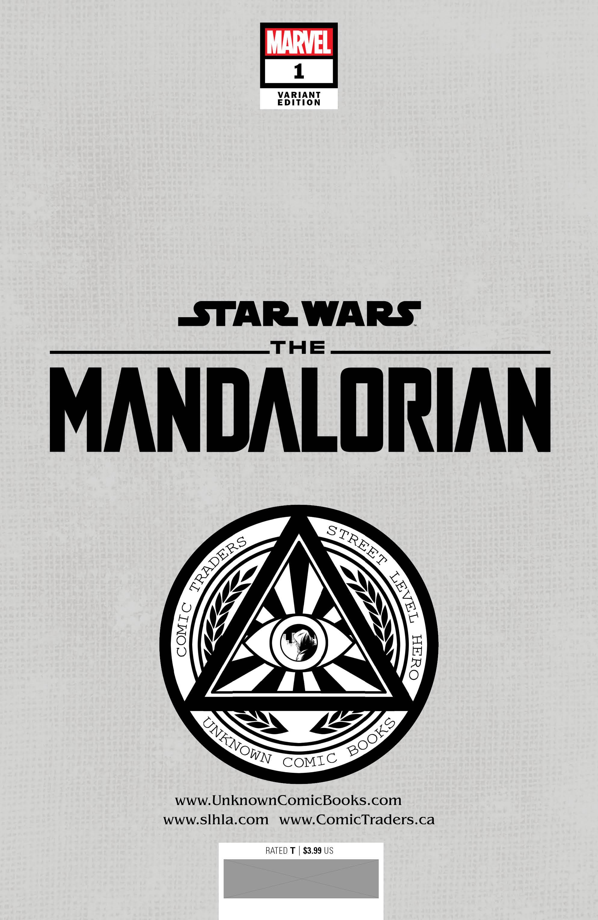 Star Wars: The Mandalorian #1 Unknown Comics Tyler Kirkham Exclusive Var (07/06/2022)