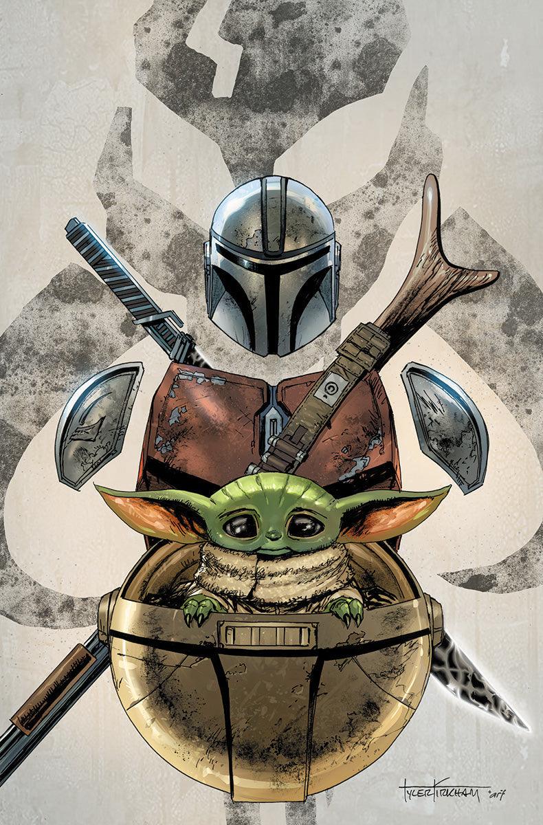 Star Wars: The Mandalorian #1 Unknown Comics Tyler Kirkham Exclusive Virgin Var (07/06/2022)