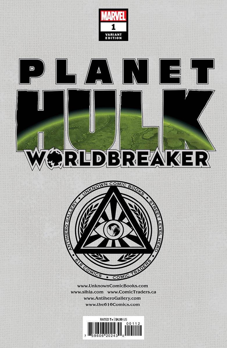 Planet Hulk: Worldbreaker #1 Unknown Comics Mico Suayan Exclusive Var (11/30/2022)